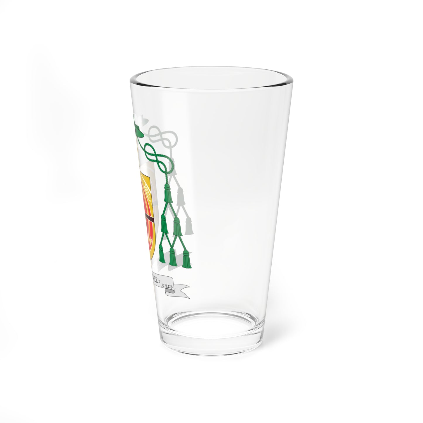 Escudo de Hernaldo Pinto Farias (Spain) (Coat of Arms) Pint Glass 16oz