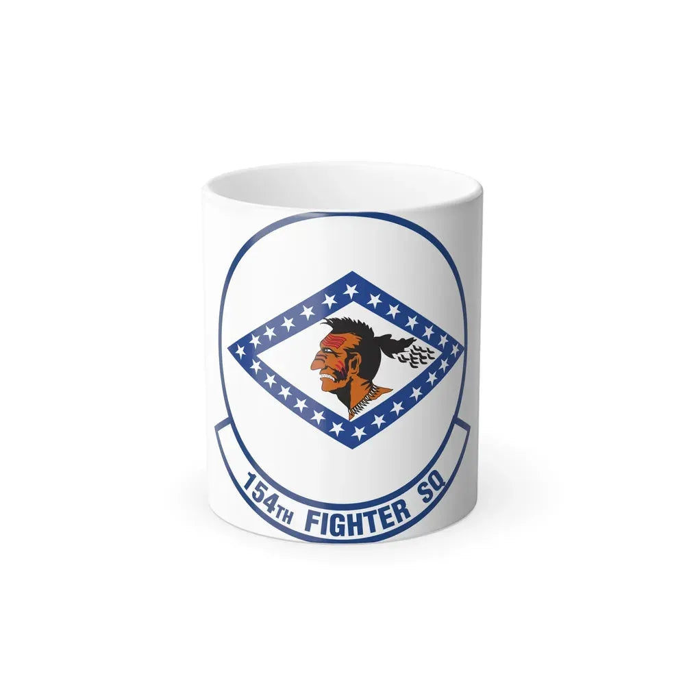 154 Fighter Squadron (U.S. Air Force) Color Changing Coffee Mug 11oz - Go Mug Yourself