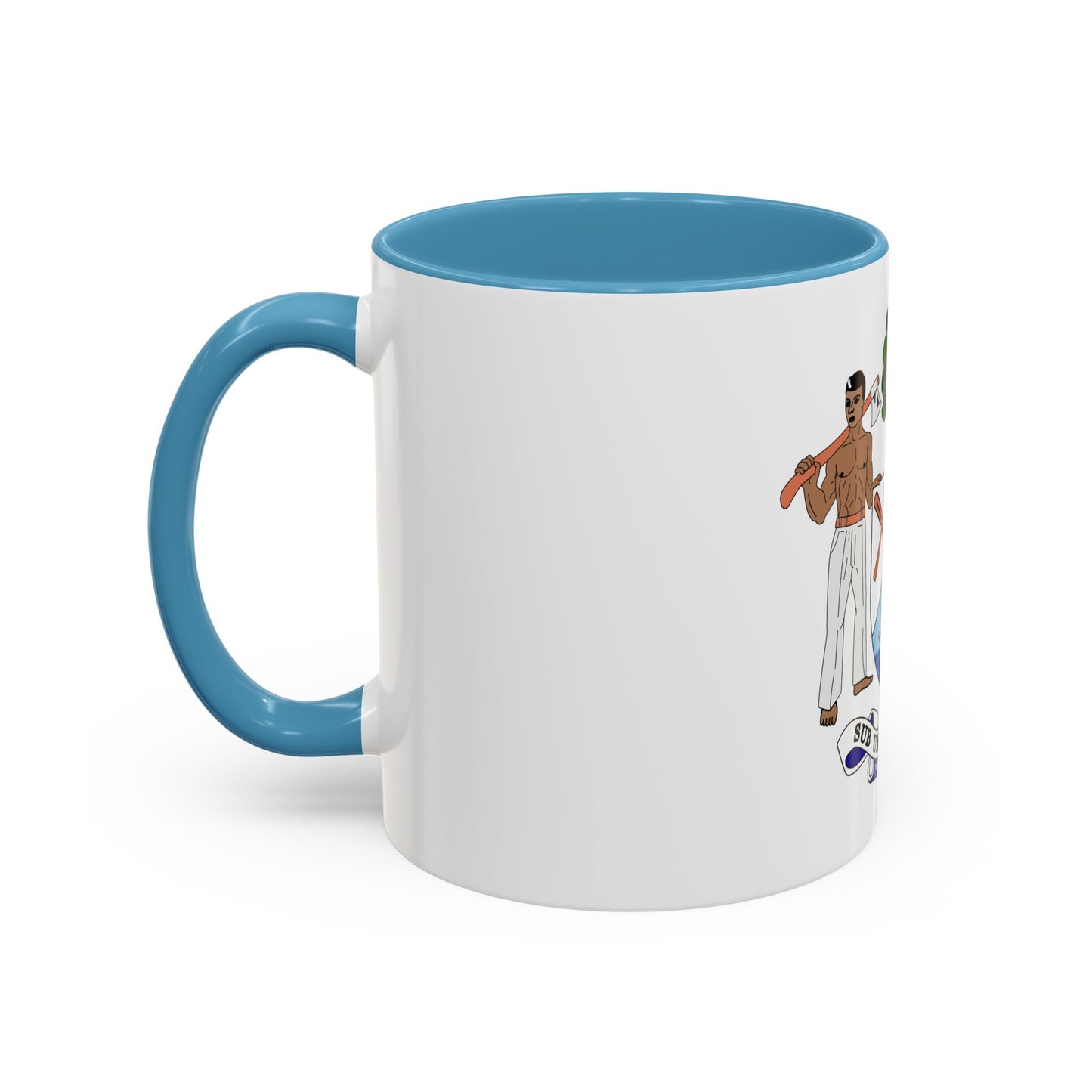 Coat of arms of British Honduras-Belize (1967-1981) - Accent Coffee Mug