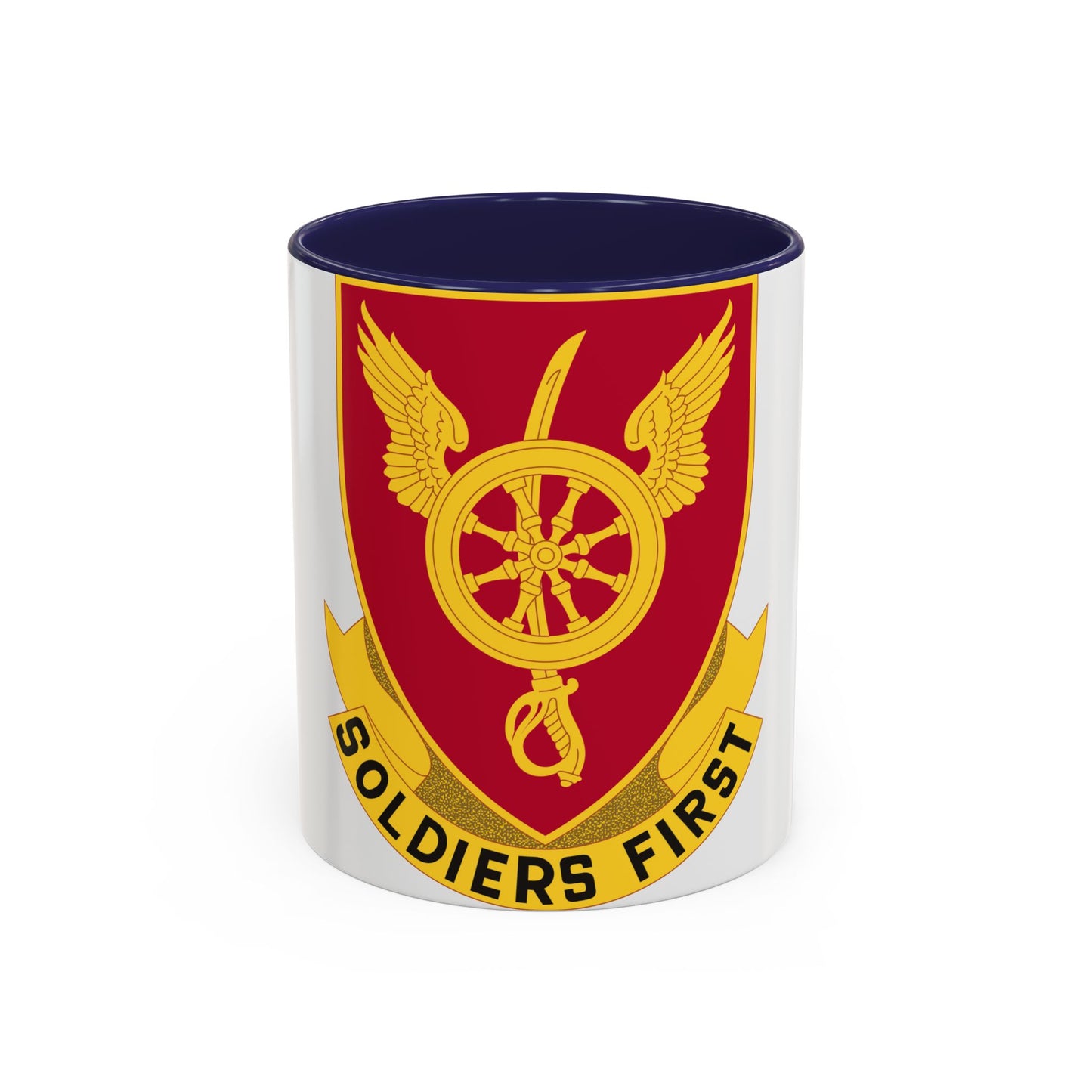 79 Ordnance Battalion Obsolete Insignia (U.S. Army) Accent Coffee Mug