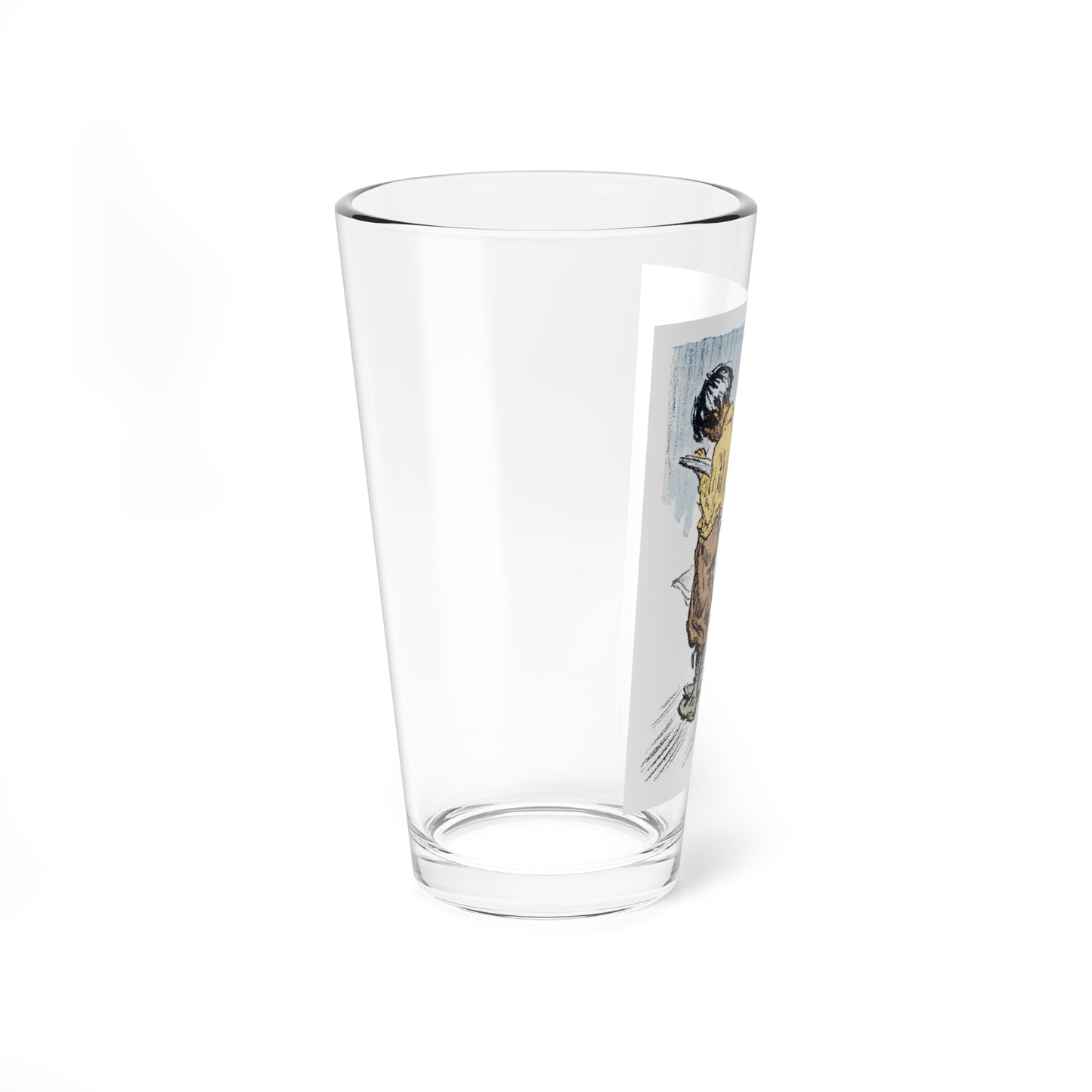 One Uses the Handkerchief (1), Woman's Home Companion, November 1924 (Magazine Illustration) Pint Glass 16oz