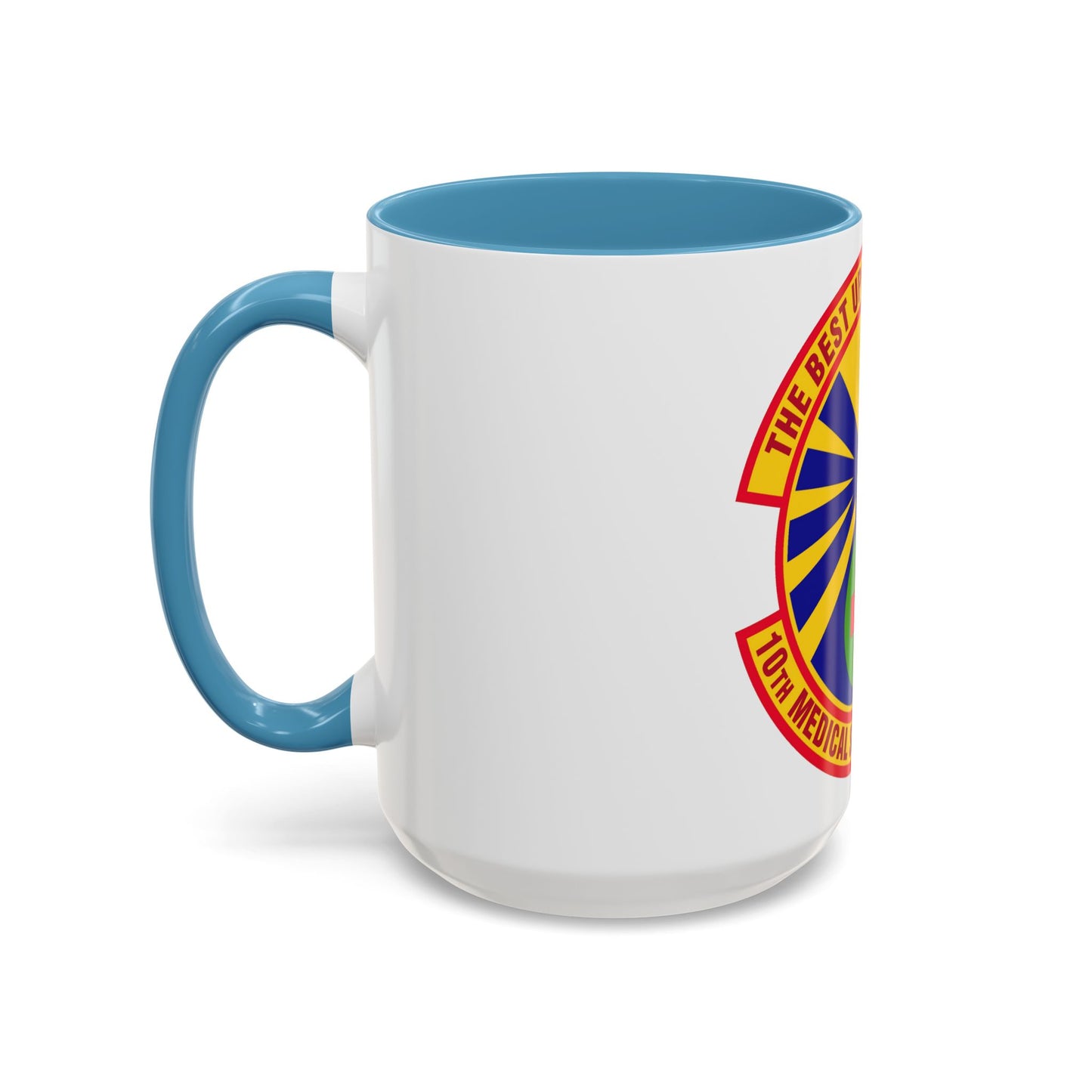 10th Medical Support Squadron (U.S. Air Force) Accent Coffee Mug