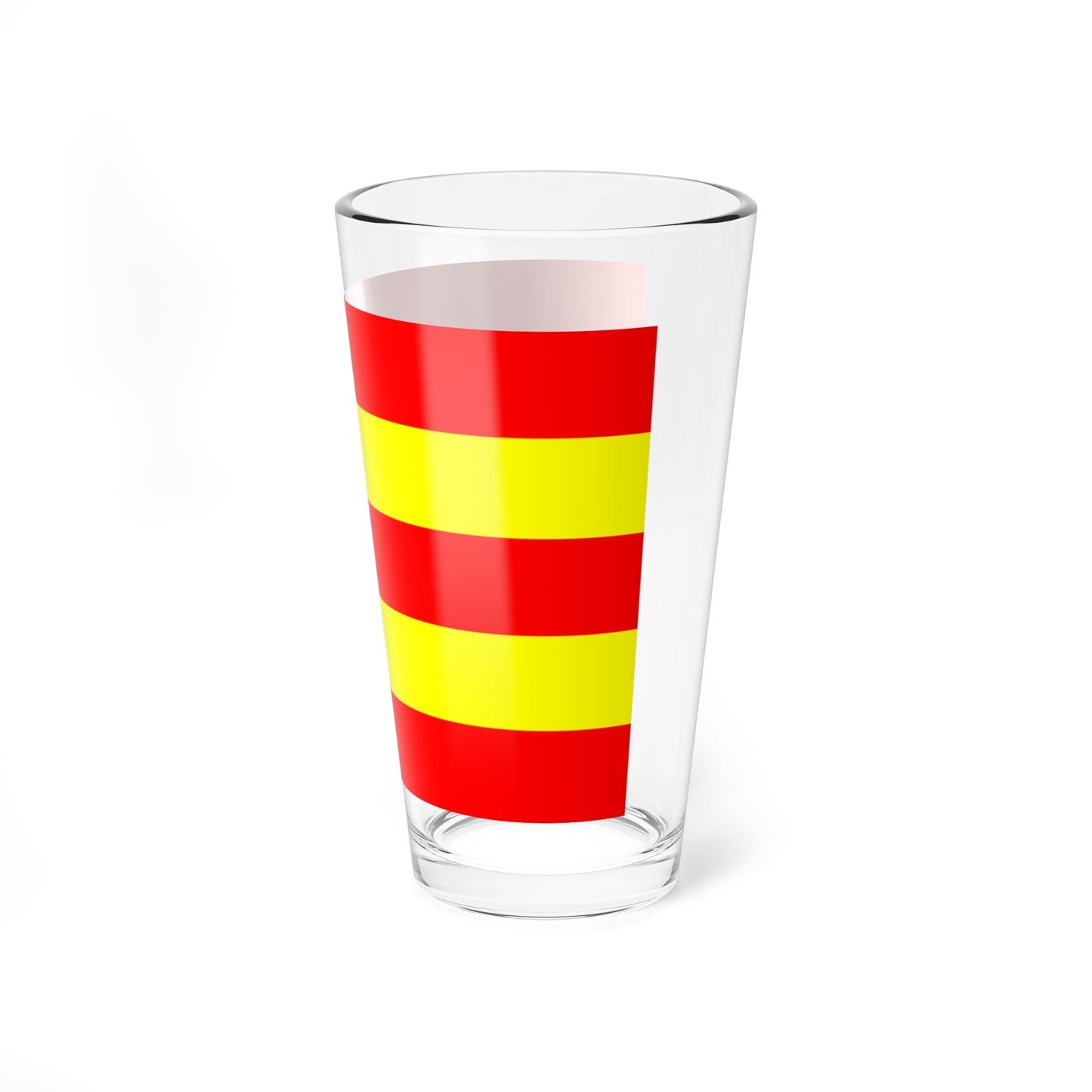 Flag of Avesnes-sur-Helpe (France) Pint Glass 16oz