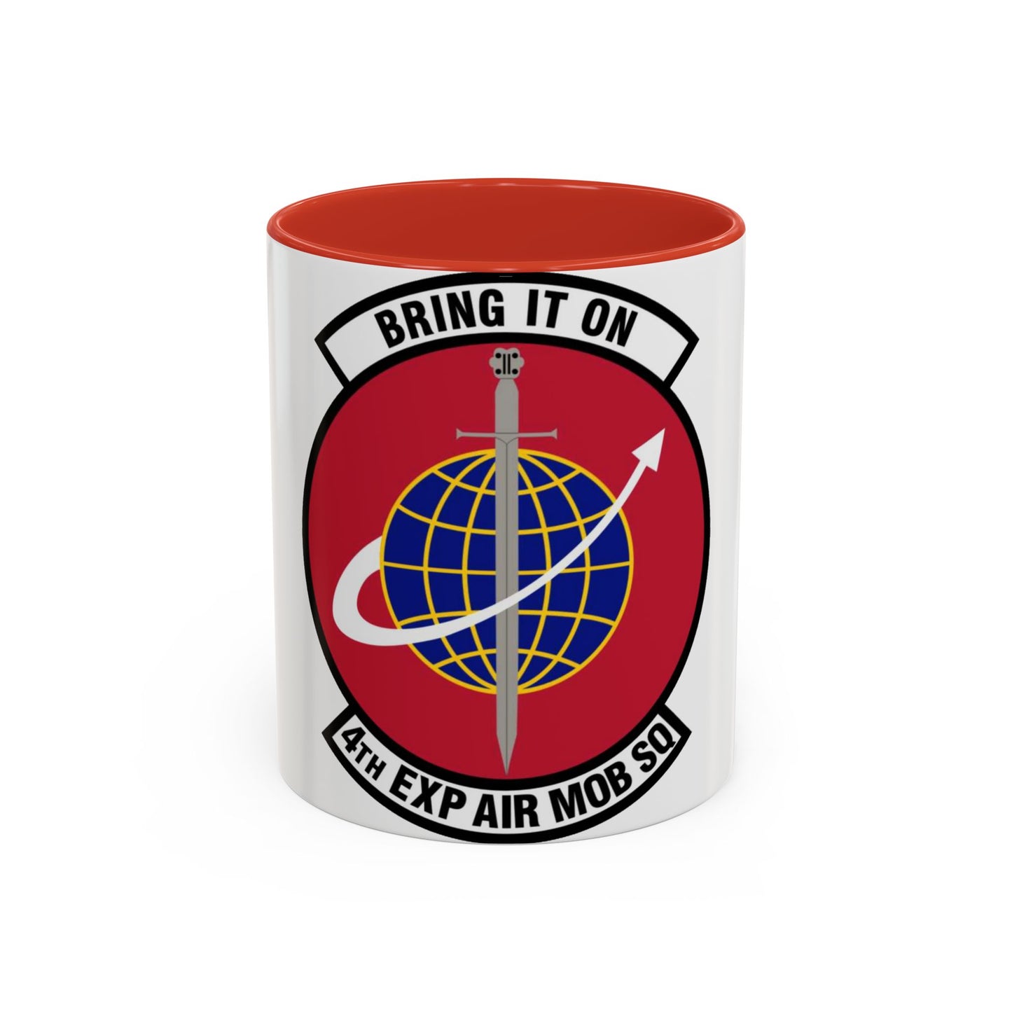 4th Expeditionary Air Mobility Squadron (U.S. Air Force) Accent Coffee Mug