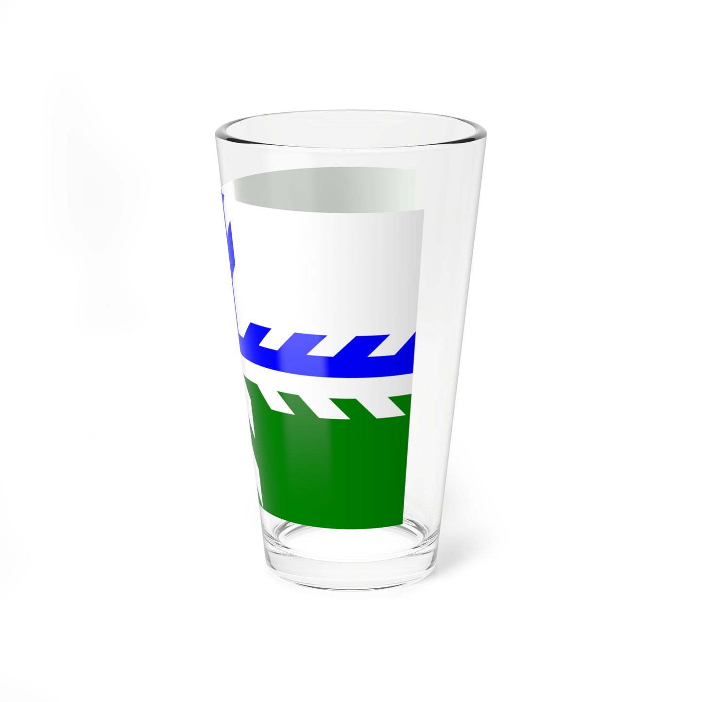 Flag of Vurnarsky district (Russia) Pint Glass 16oz