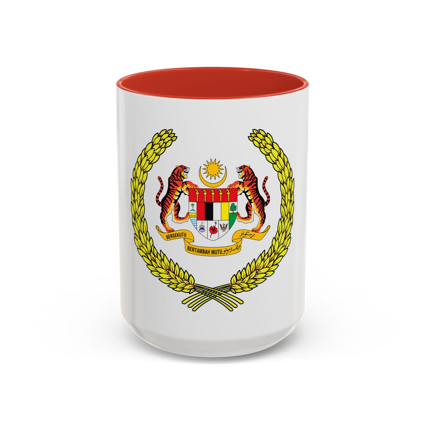 Arms of the Yang di-Pertuan Agong of Malaysia - Accent Coffee Mug