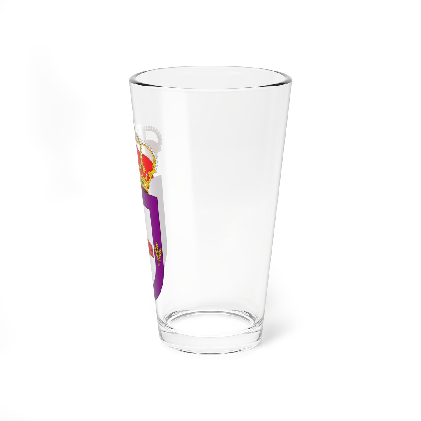 Escudo de Aldea Real Segovia (Spain) (Coat of Arms) Pint Glass 16oz