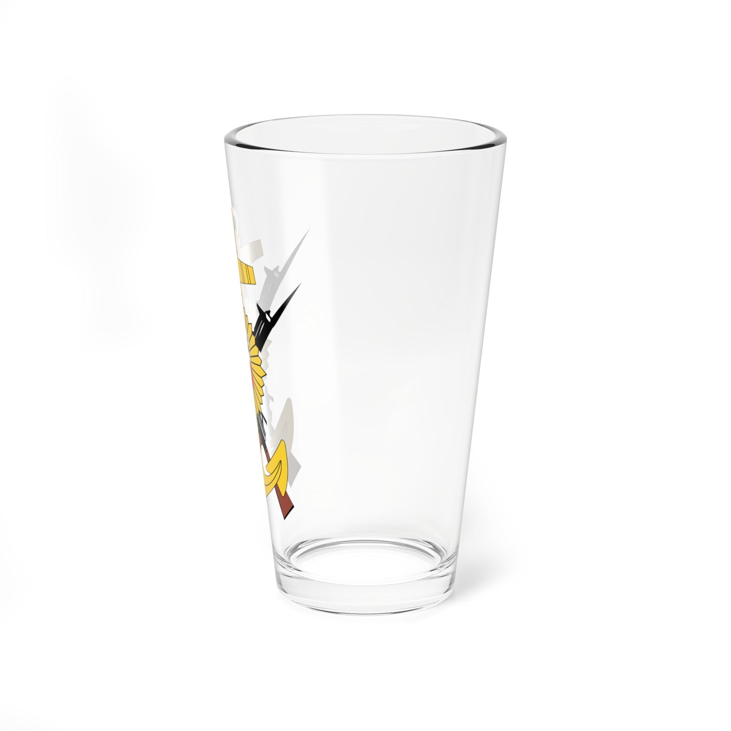 Emblema de la Infantería Marina del Perú (Peru) (Coat of Arms) Pint Glass 16oz