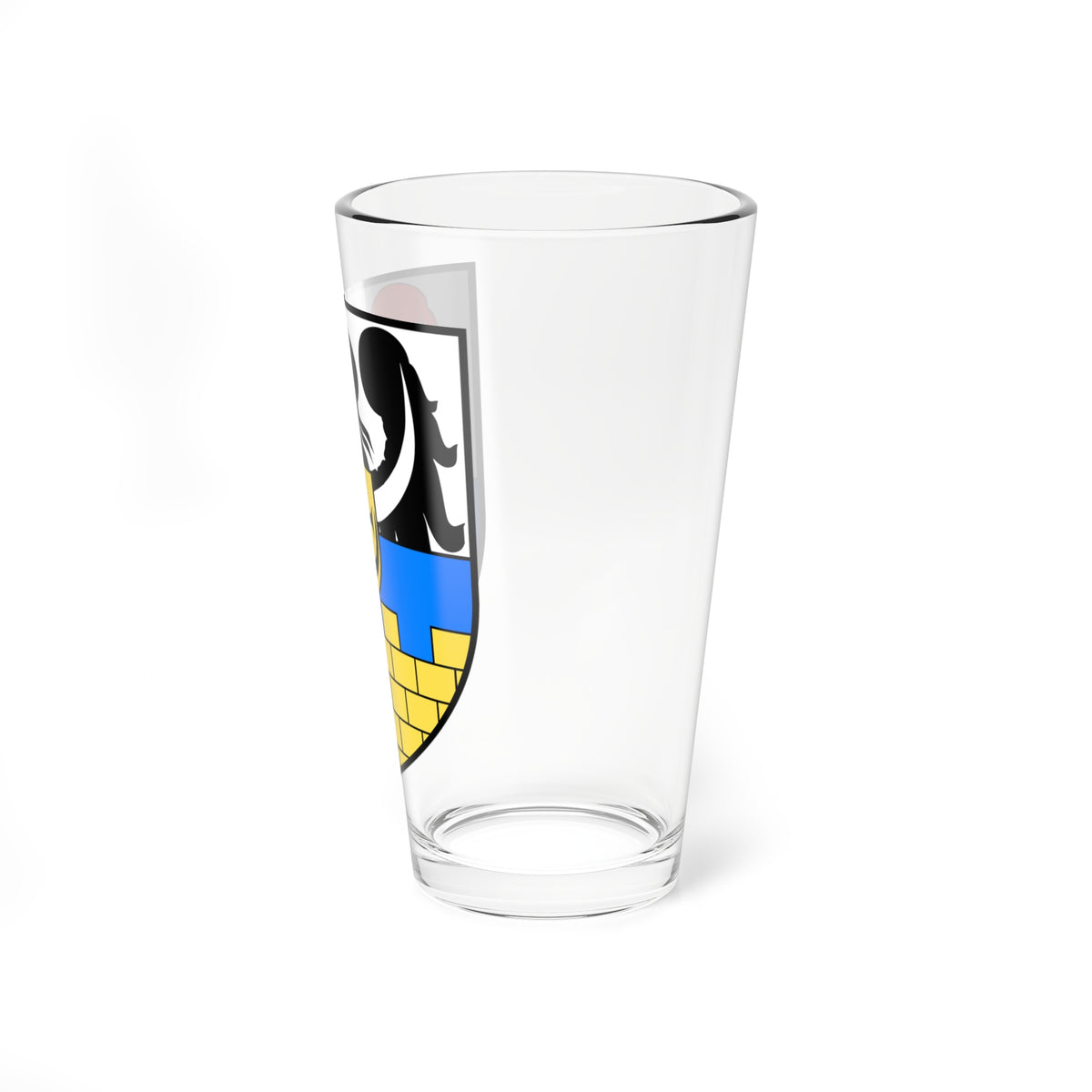 POL powiat bolesławiecki COA 2000 version (Poland) (Coat of Arms) Pint Glass 16oz