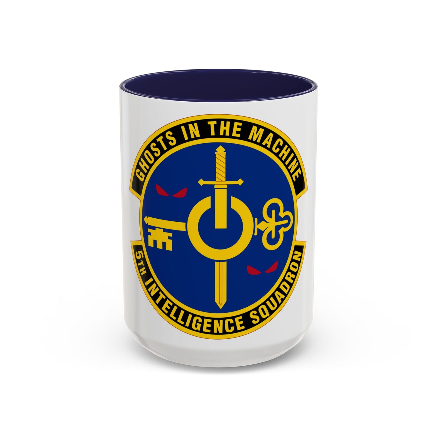5 Intelligence Squadron ACC (U.S. Air Force) Accent Coffee Mug