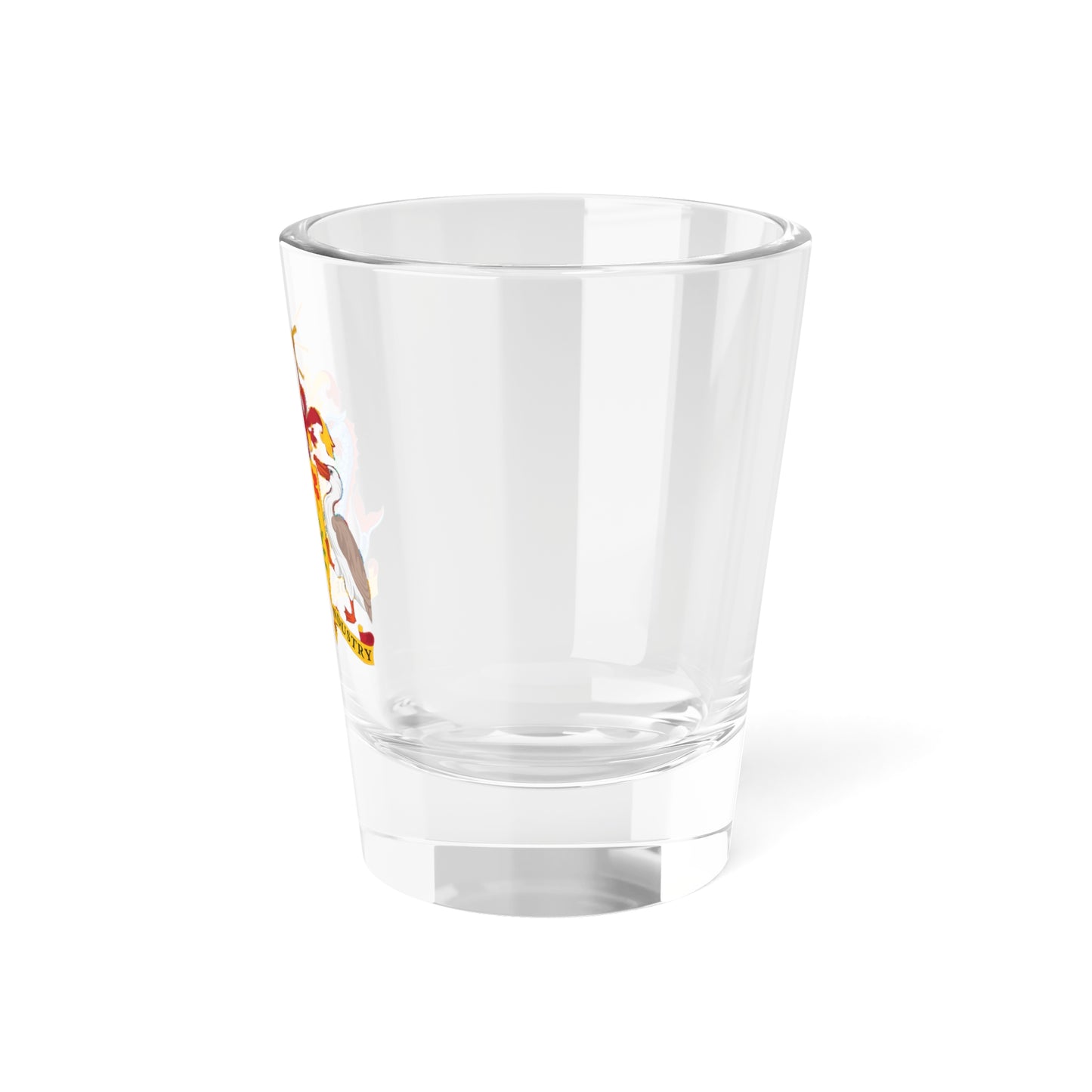 Coat of arms of Barbados - Shot Glass 1.5oz