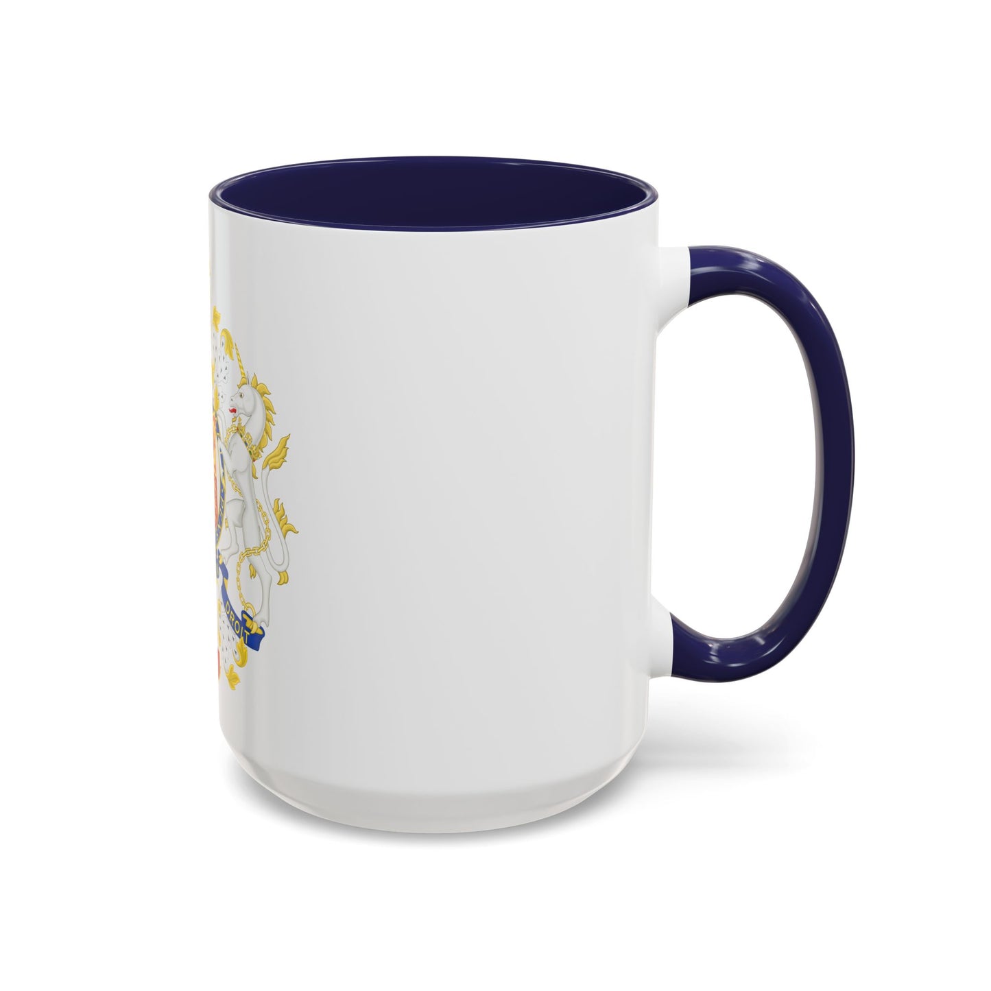 Coat of Arms of the Government of Gibraltar - Accent Coffee Mug