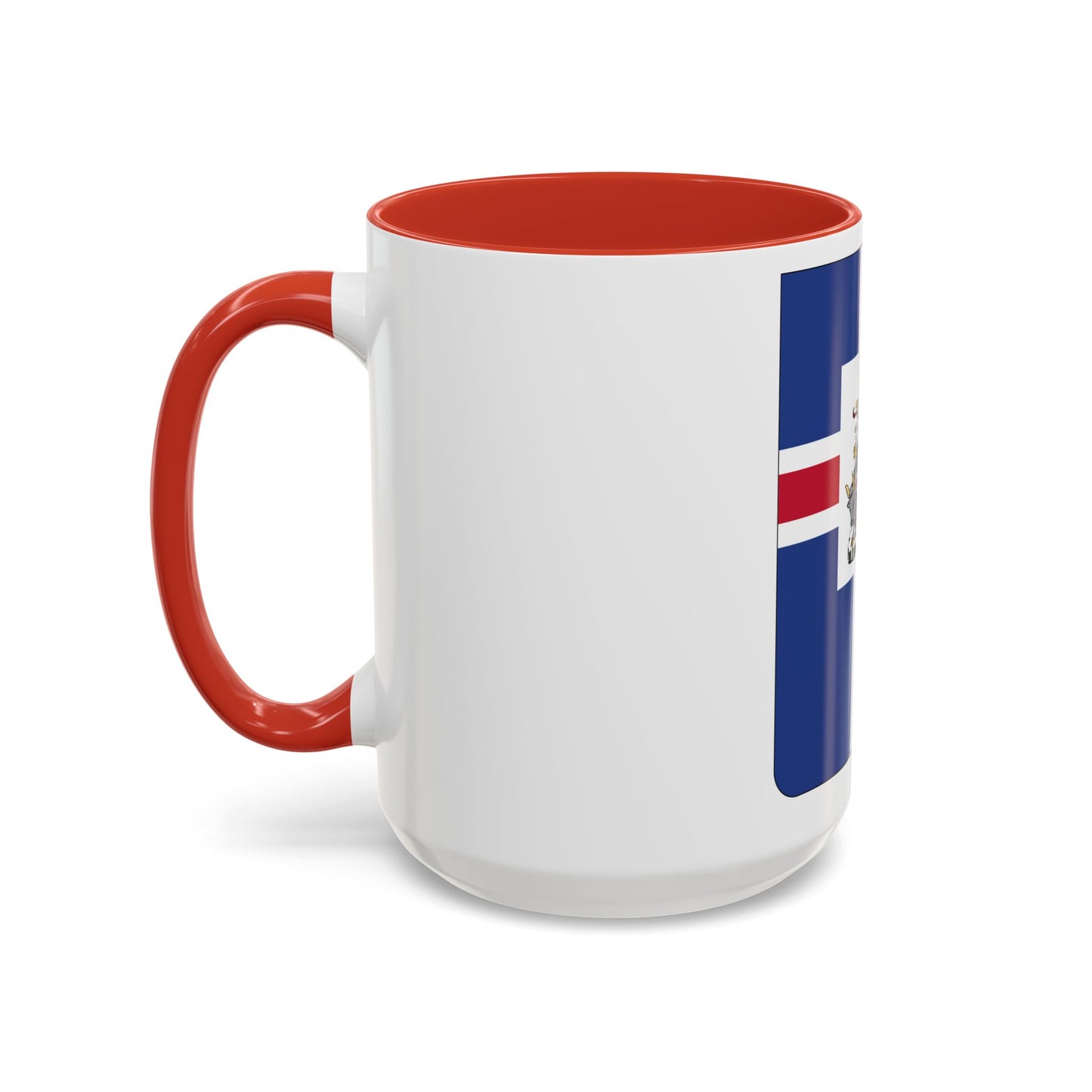 Coat of arms of the President of Iceland - Accent Coffee Mug