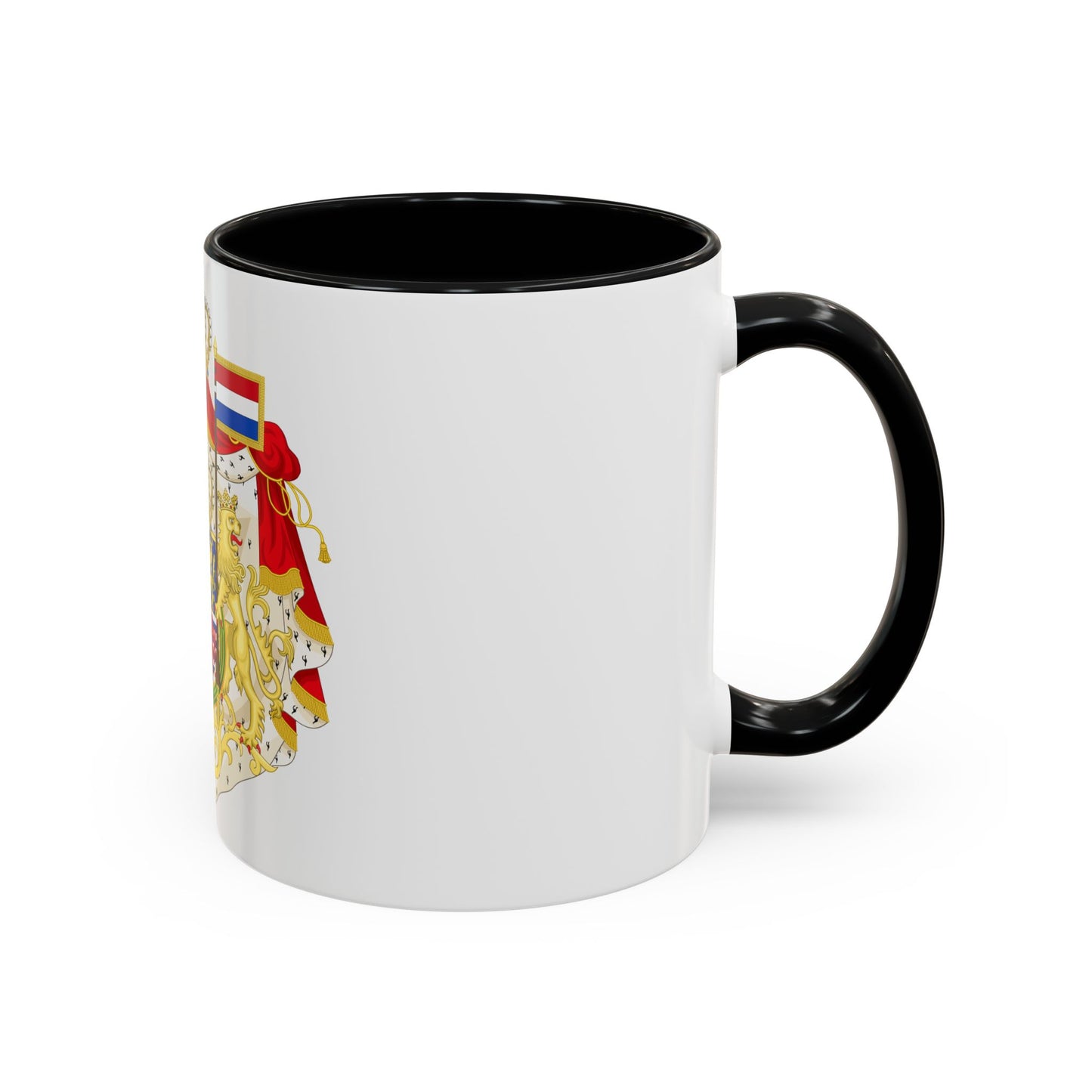 Greater coat of arms of the Grand Duke of Luxembourg (2000) - Accent Coffee Mug