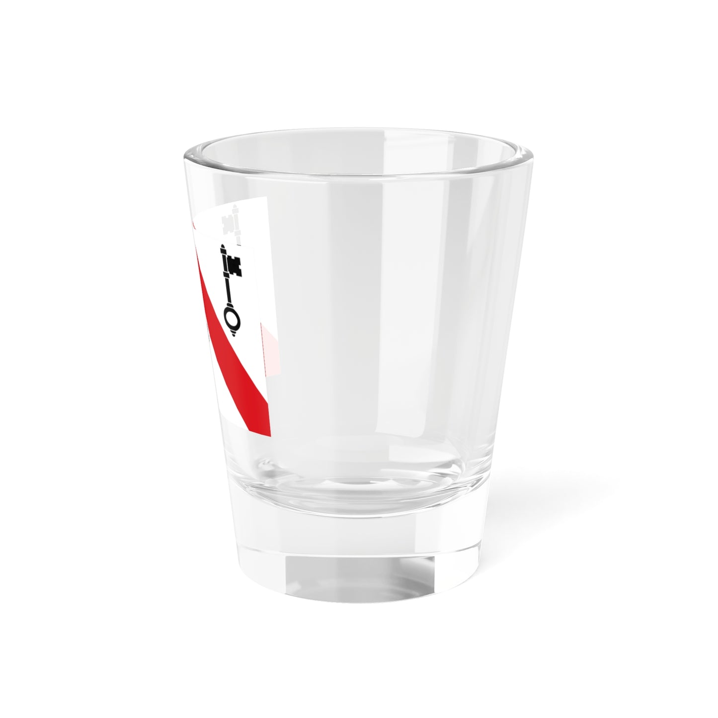 Tielt vlag (Belgium) Shot Glass 1.5oz