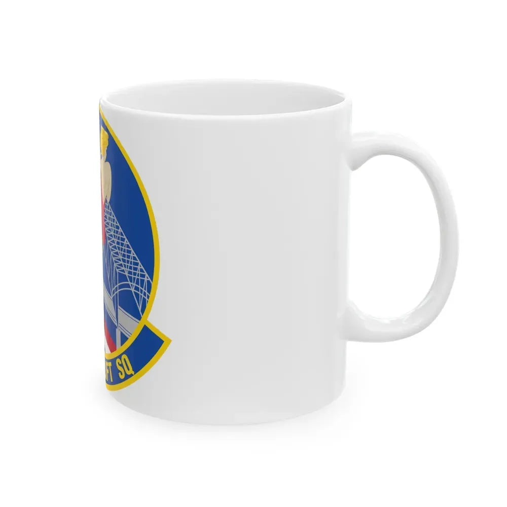 155 Airlift Squadron (U.S. Air Force) White Coffee Mug - Go Mug Yourself