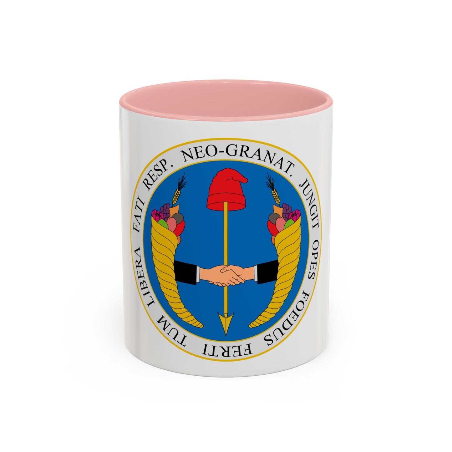 Coat of arms of United Provinces of New Granada - Accent Coffee Mug