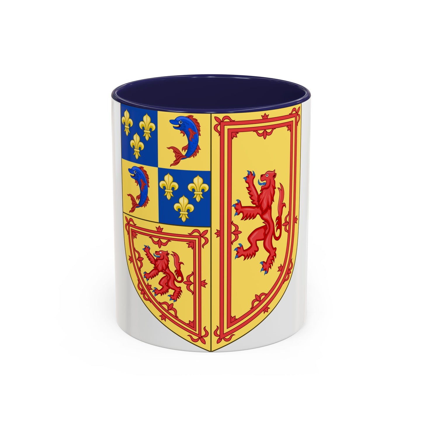 Royal Arms of the Kingdom of Scotland (1558-1559) - Accent Coffee Mug