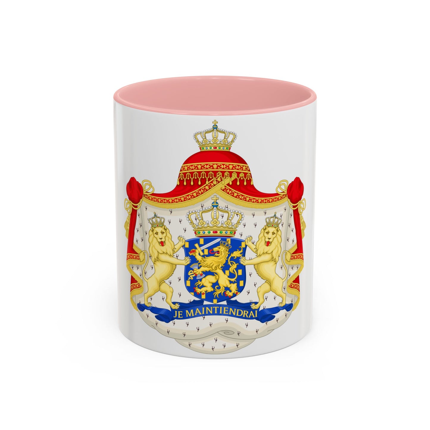 Royal coat of arms of the Netherlands (1815-1907) - Accent Coffee Mug