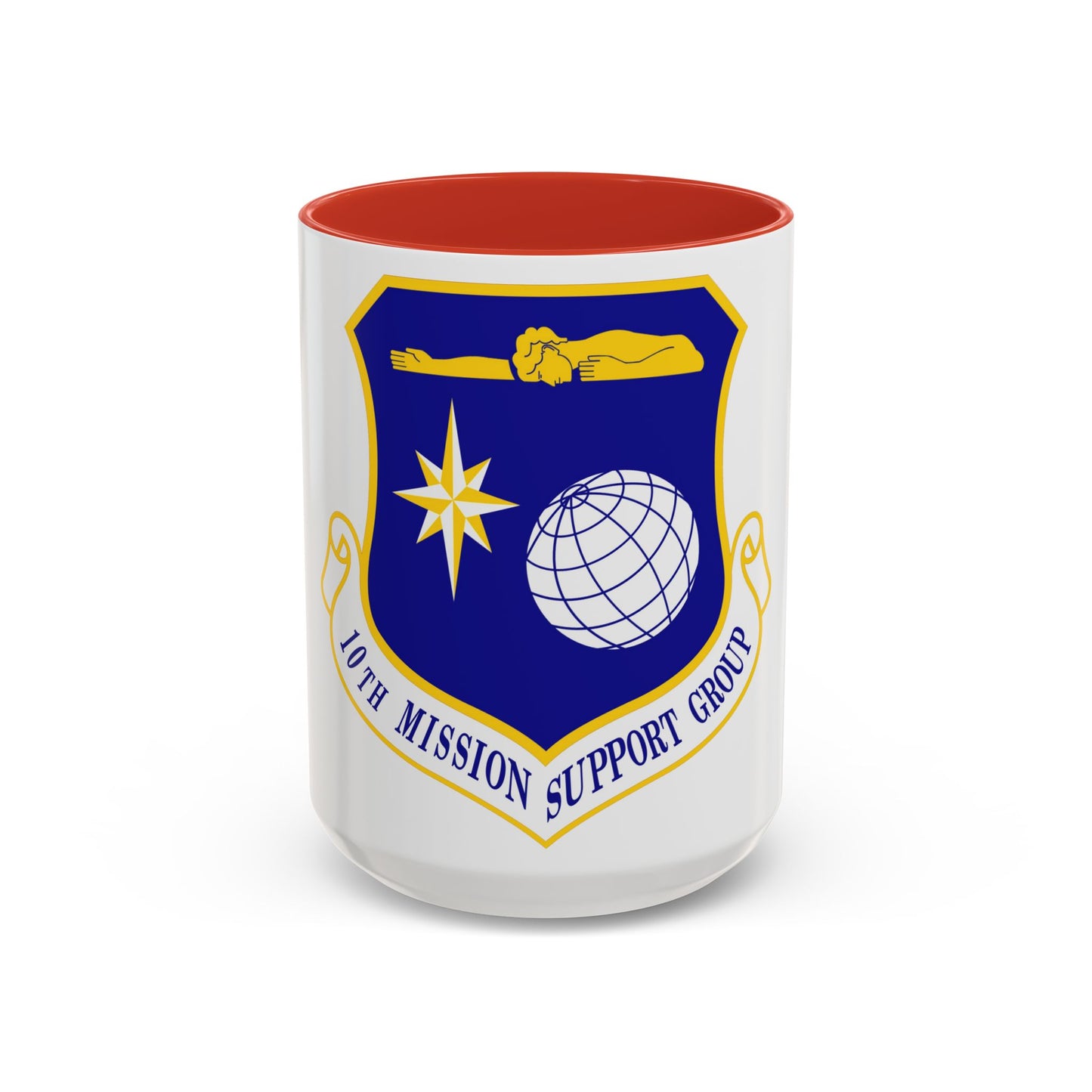 10th Mission Support Group (U.S. Air Force) Accent Coffee Mug