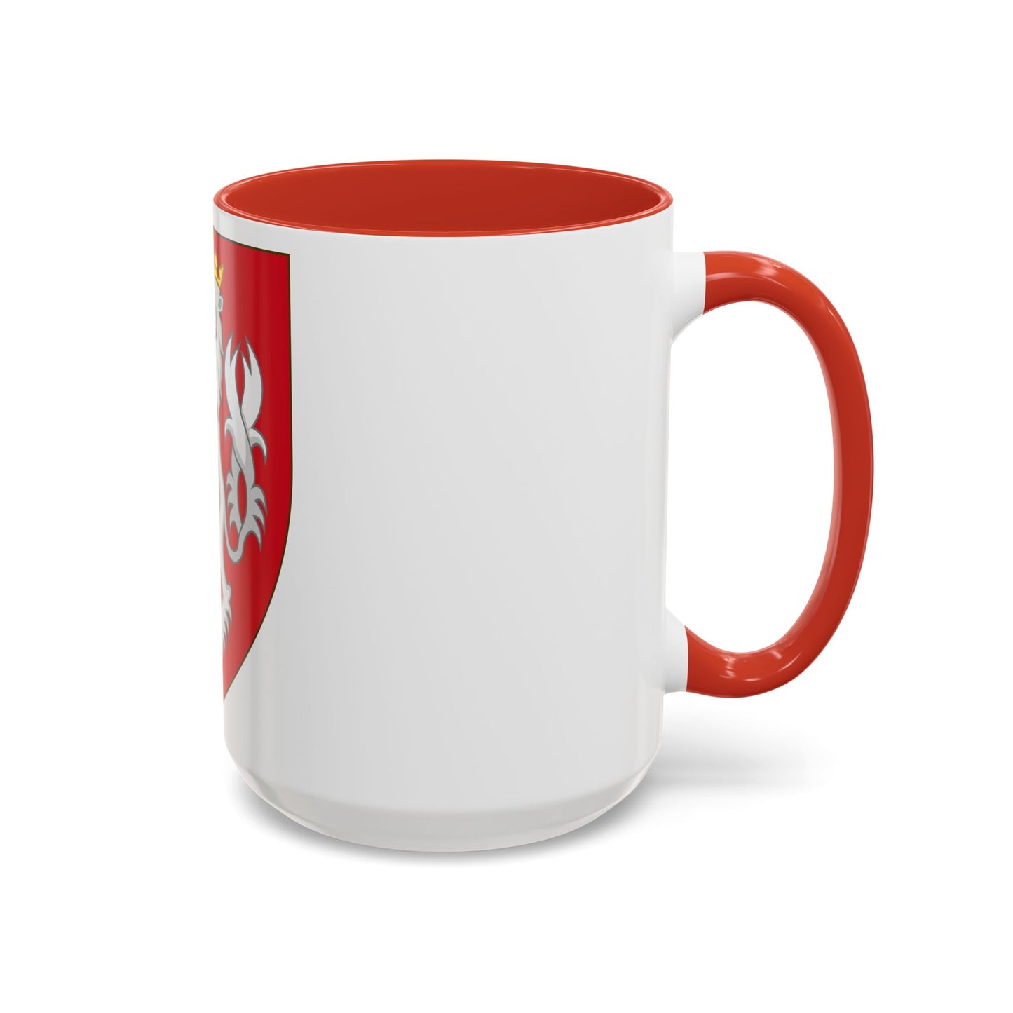 Coat of arms of the House of Luxembourg-Bohemia - Accent Coffee Mug