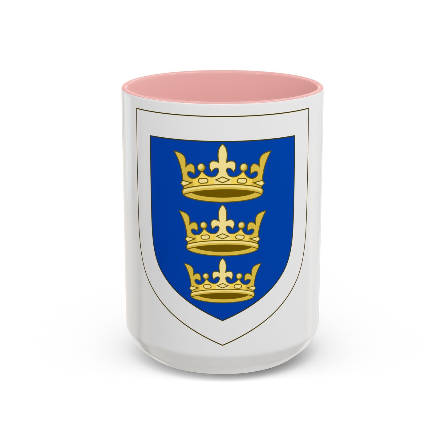 Coat of arms of the Lordship of Ireland - Accent Coffee Mug
