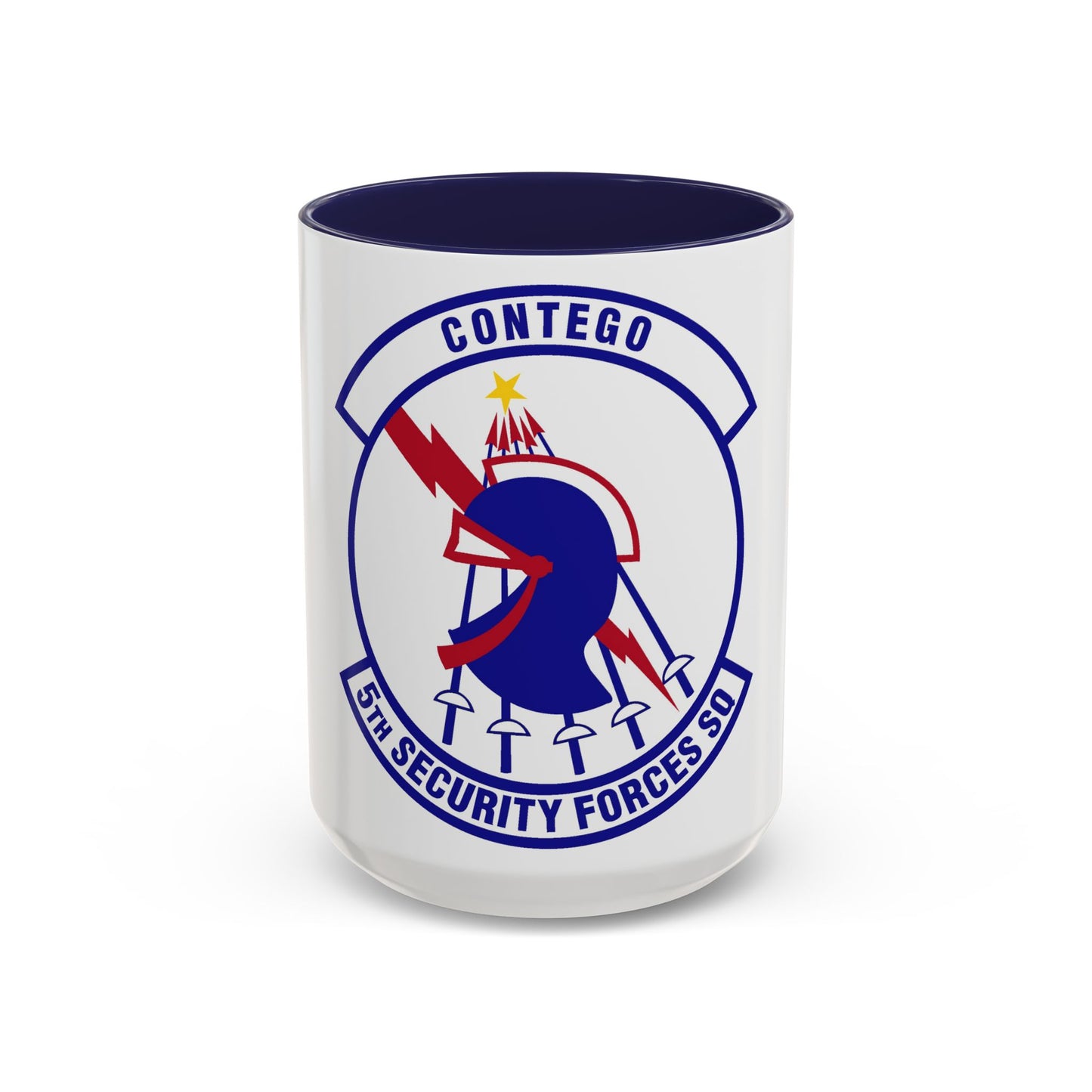5th Security Forces Squadron (U.S. Air Force) Accent Coffee Mug