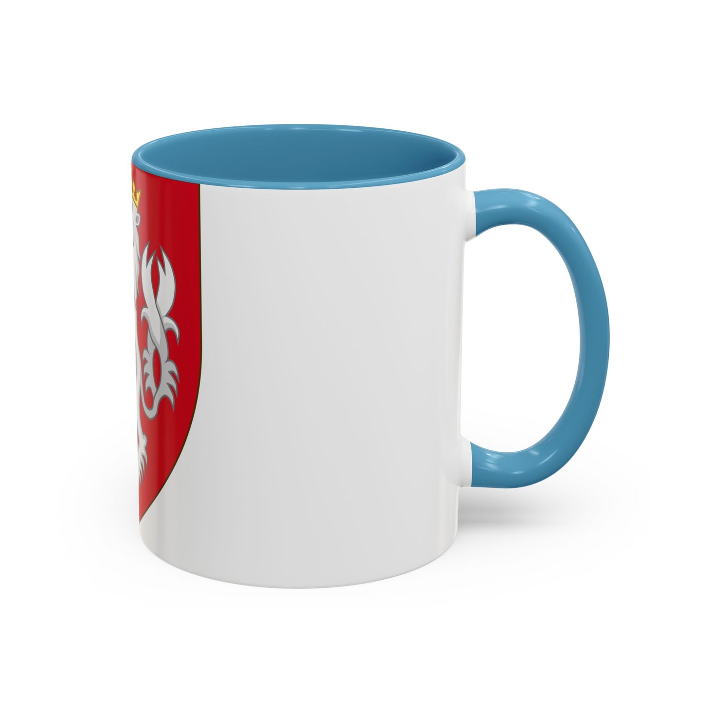 Coat of arms of the House of Luxembourg-Bohemia - Accent Coffee Mug