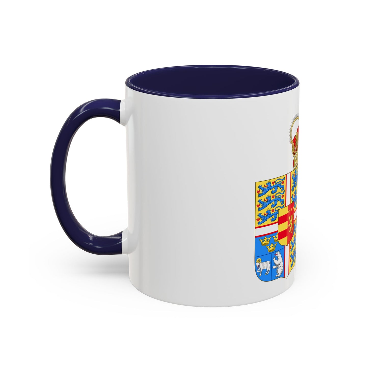 Coat of arms of Princess Marie of Denmark - Accent Coffee Mug