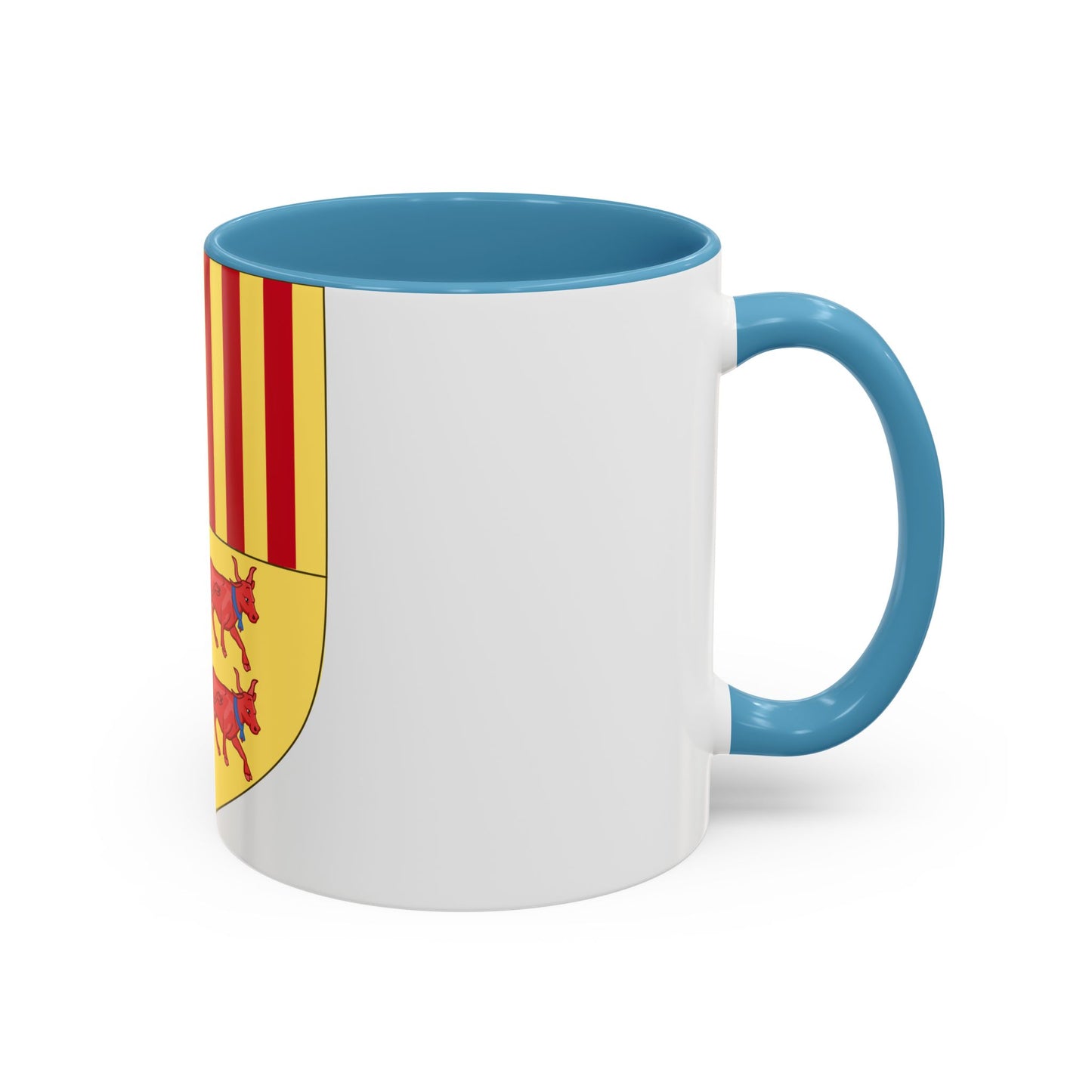 Coat of arms of Andorra (Before 16th Century) - Accent Coffee Mug