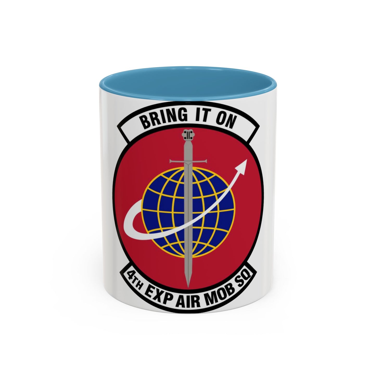 4th Expeditionary Air Mobility Squadron (U.S. Air Force) Accent Coffee Mug