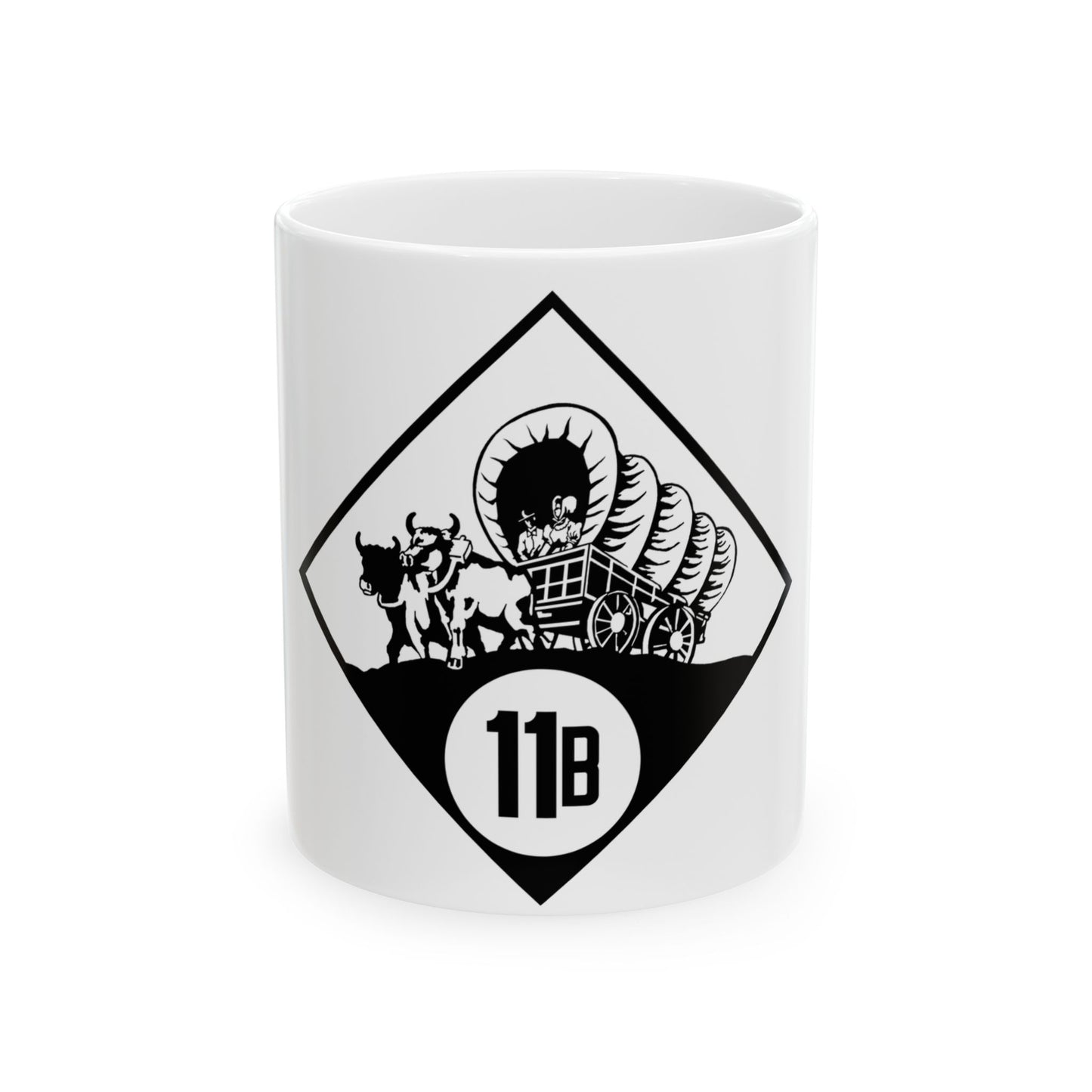 N-11B 1926 (Nebraska) (Road Sign) White Coffee Mug
