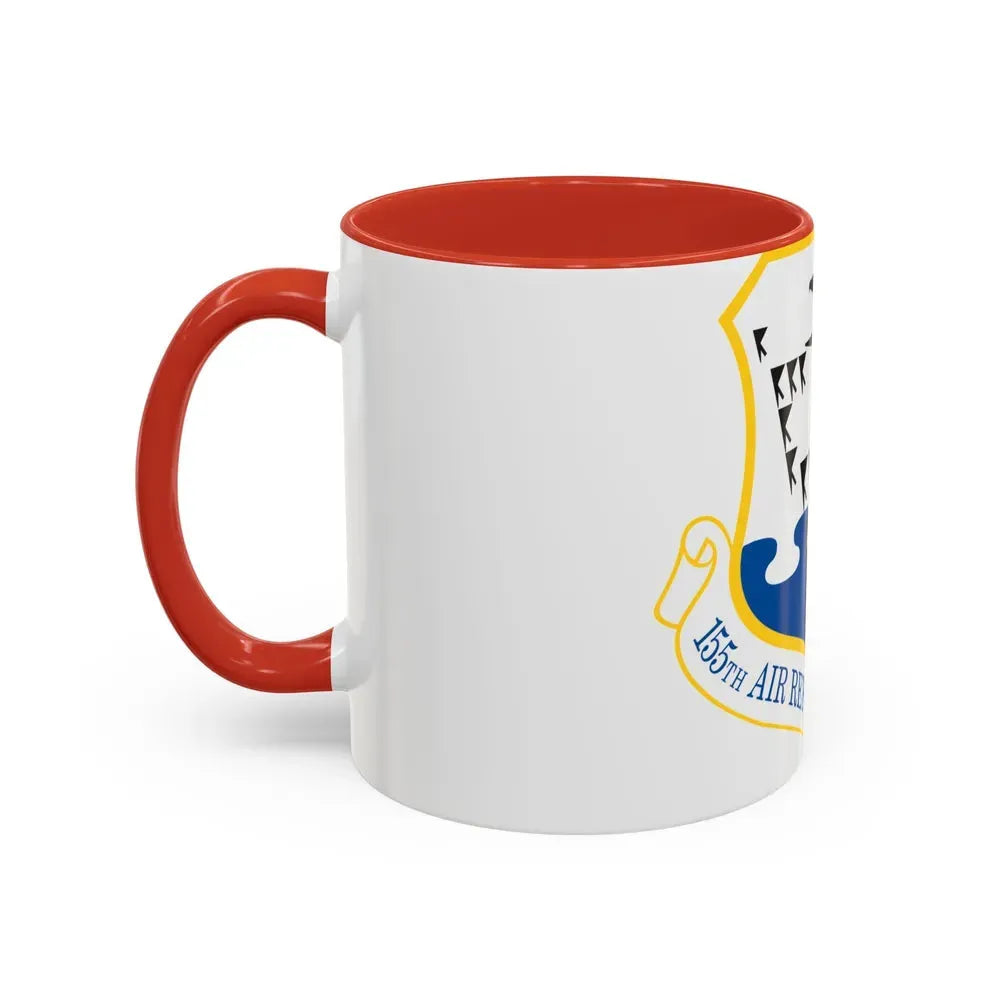 155th Air Refueling Wing (U.S. Air Force) Accent Coffee Mug - Go Mug Yourself