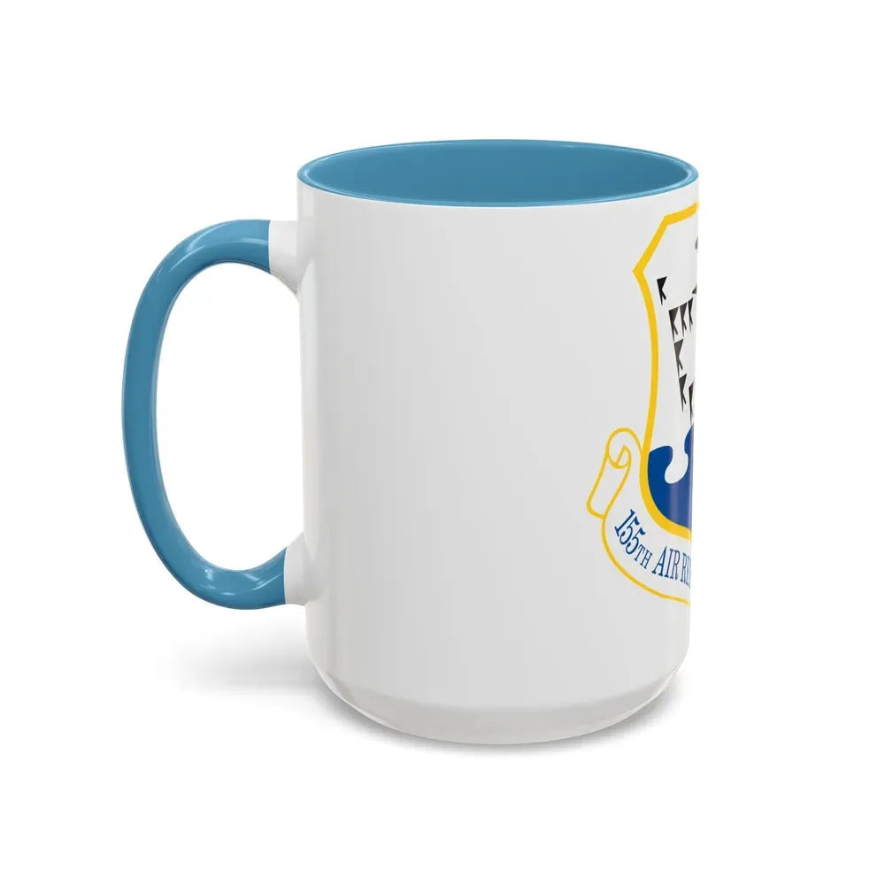 155th Air Refueling Wing (U.S. Air Force) Accent Coffee Mug - Go Mug Yourself