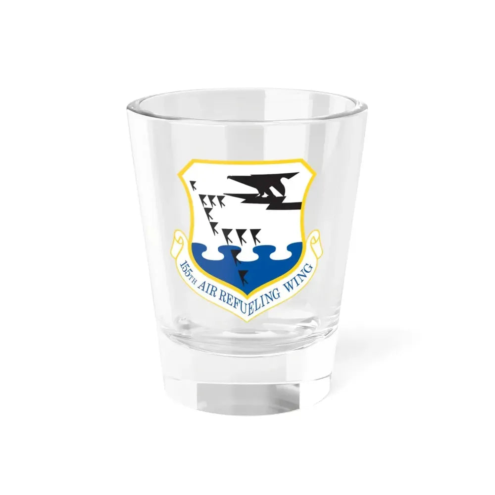155th Air Refueling Wing (U.S. Air Force) Shot Glass 1.5oz 1.5oz - Go Mug Yourself