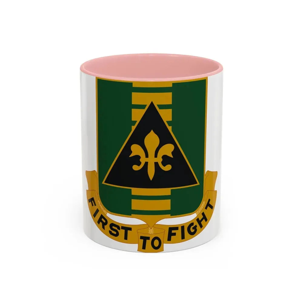 156 Armor Regiment (U.S. Army) Accent Coffee Mug 11oz Pink - Go Mug Yourself