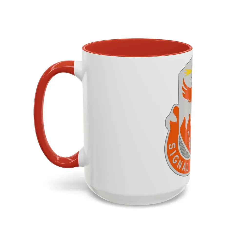 156 Signal Battalion (U.S. Army) Accent Coffee Mug - Go Mug Yourself