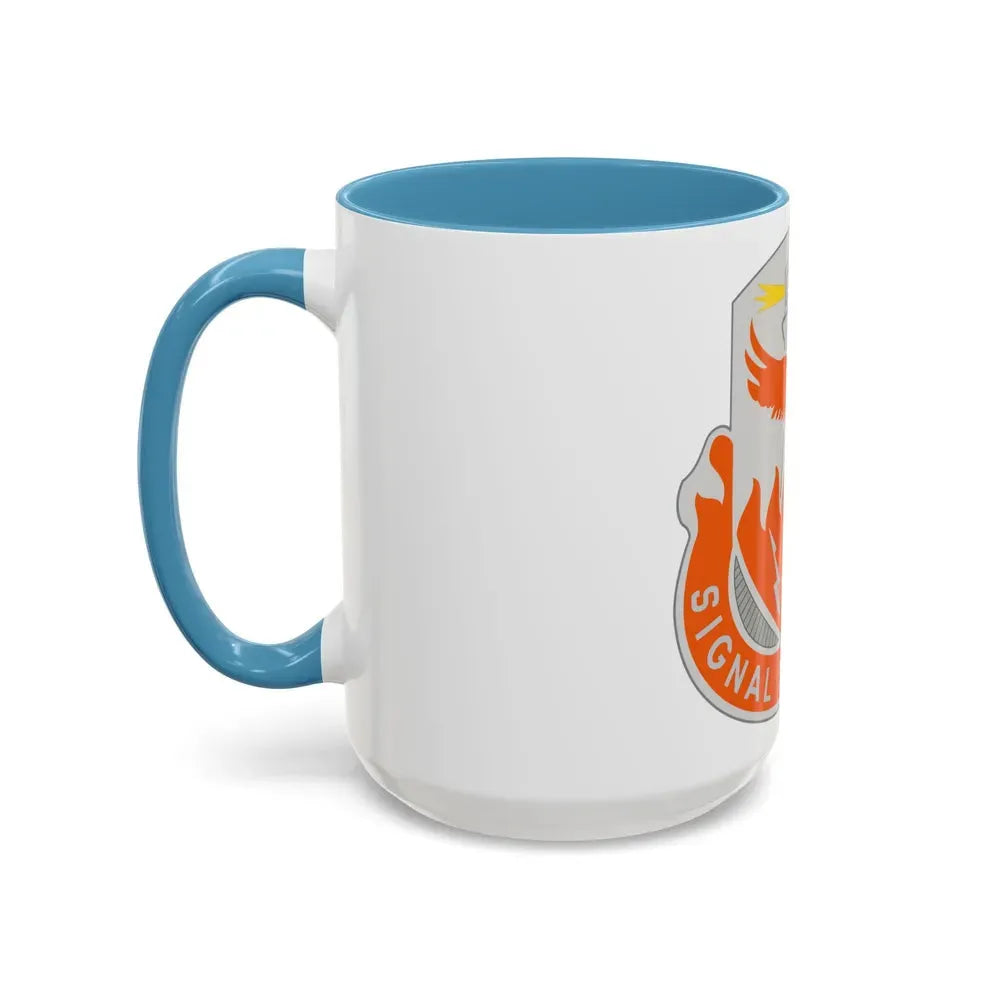 156 Signal Battalion (U.S. Army) Accent Coffee Mug - Go Mug Yourself