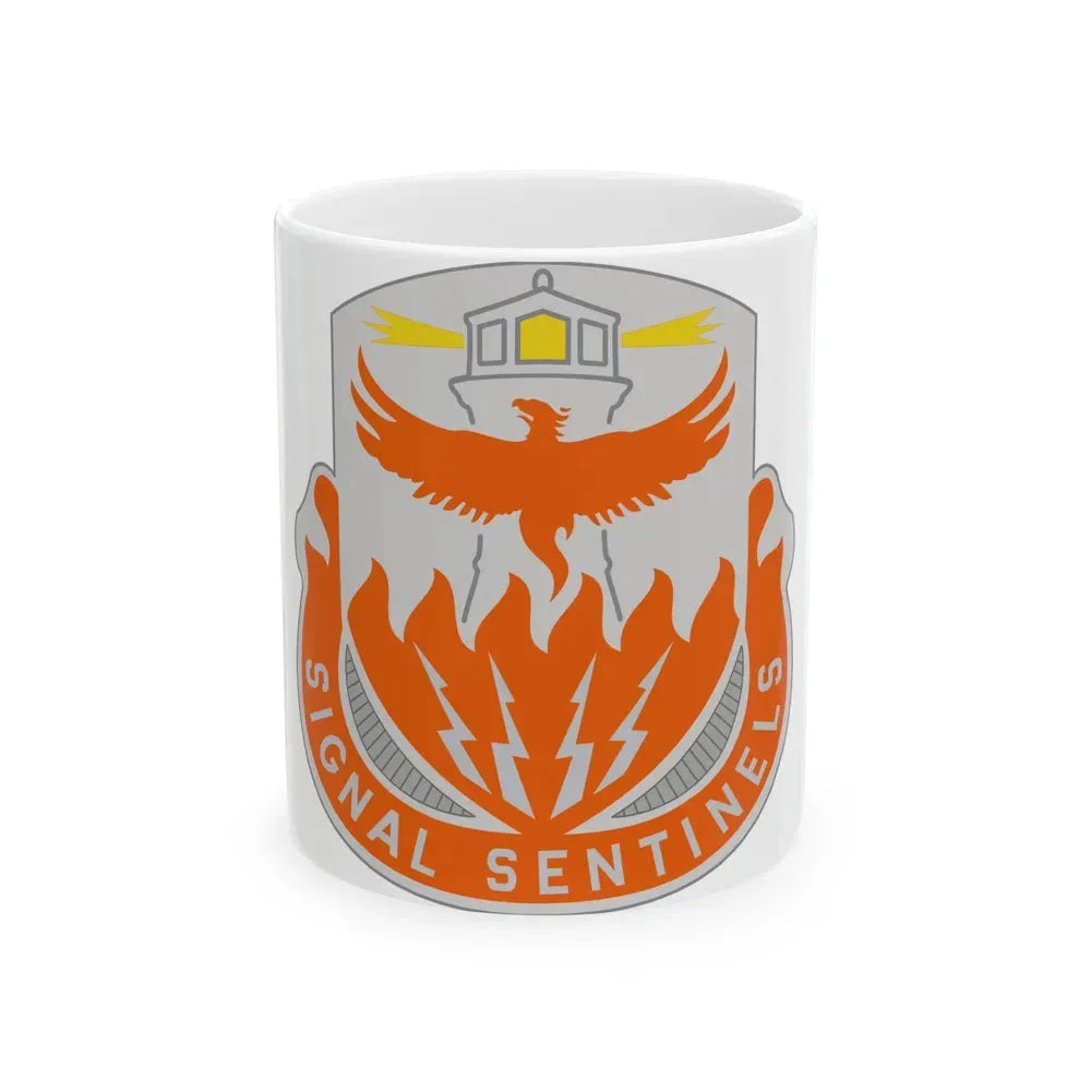 156 Signal Battalion (U.S. Army) White Coffee Mug 11oz - Go Mug Yourself