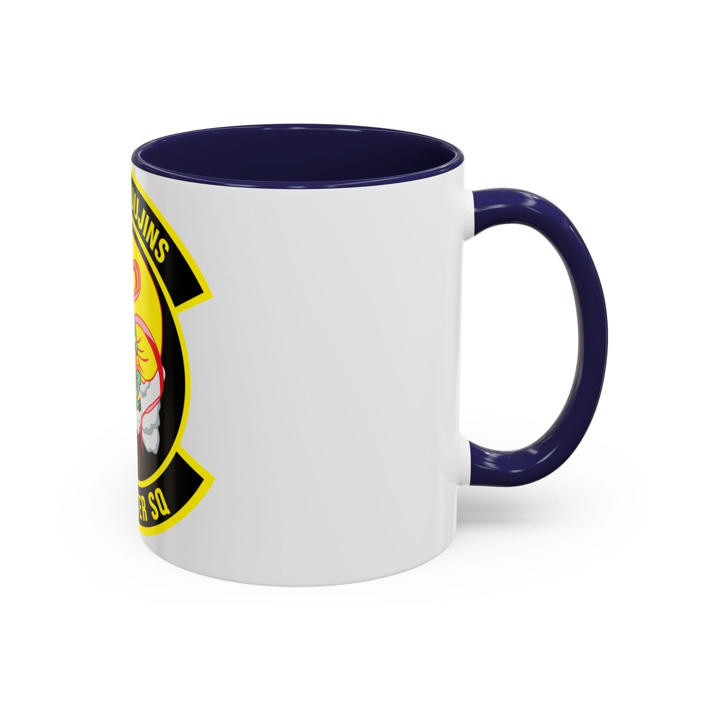 4th Fighter SQ Fightin' Fuujins (U.S. Air Force) Accent Coffee Mug
