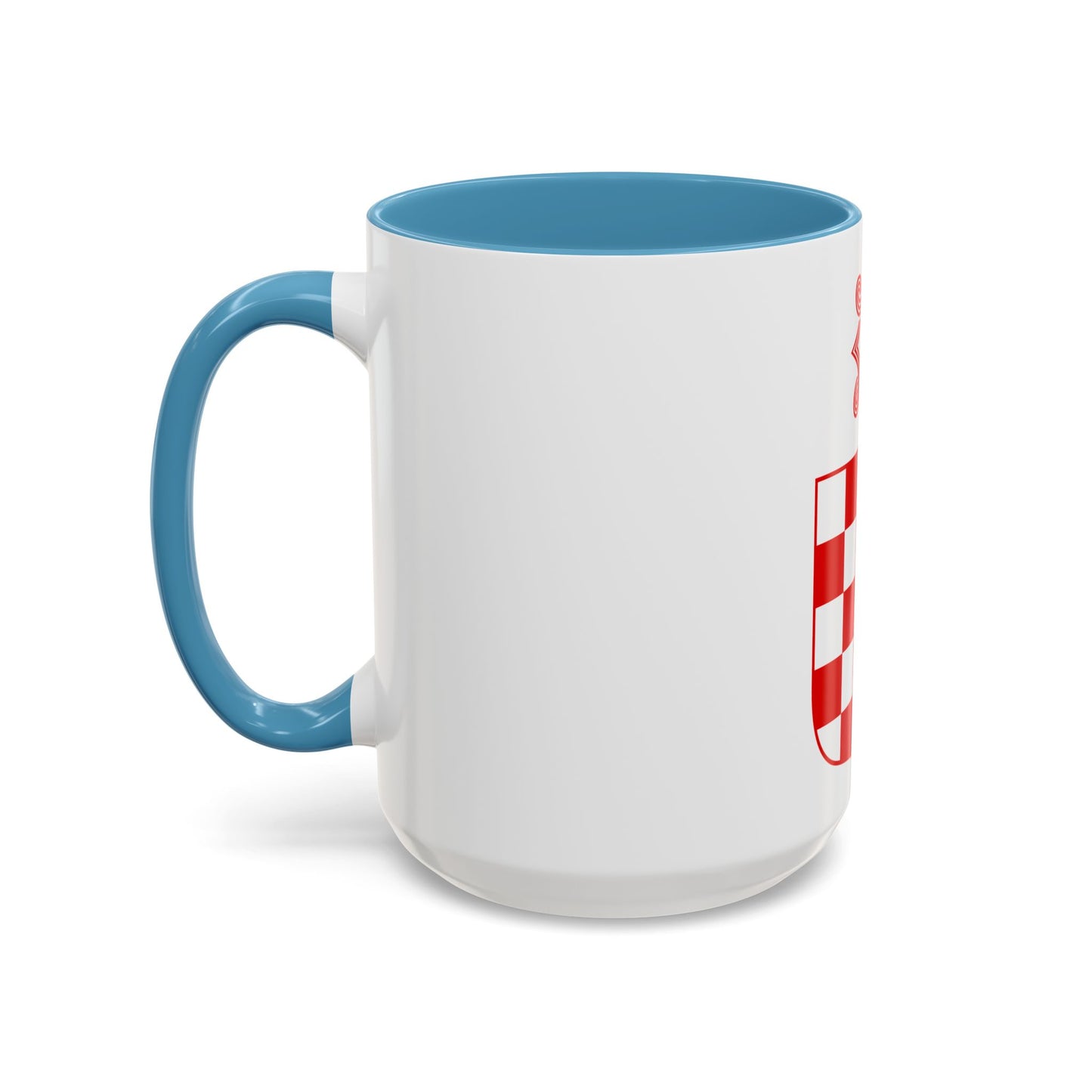 Coat of arms of the Independent State of Croatia - Accent Coffee Mug