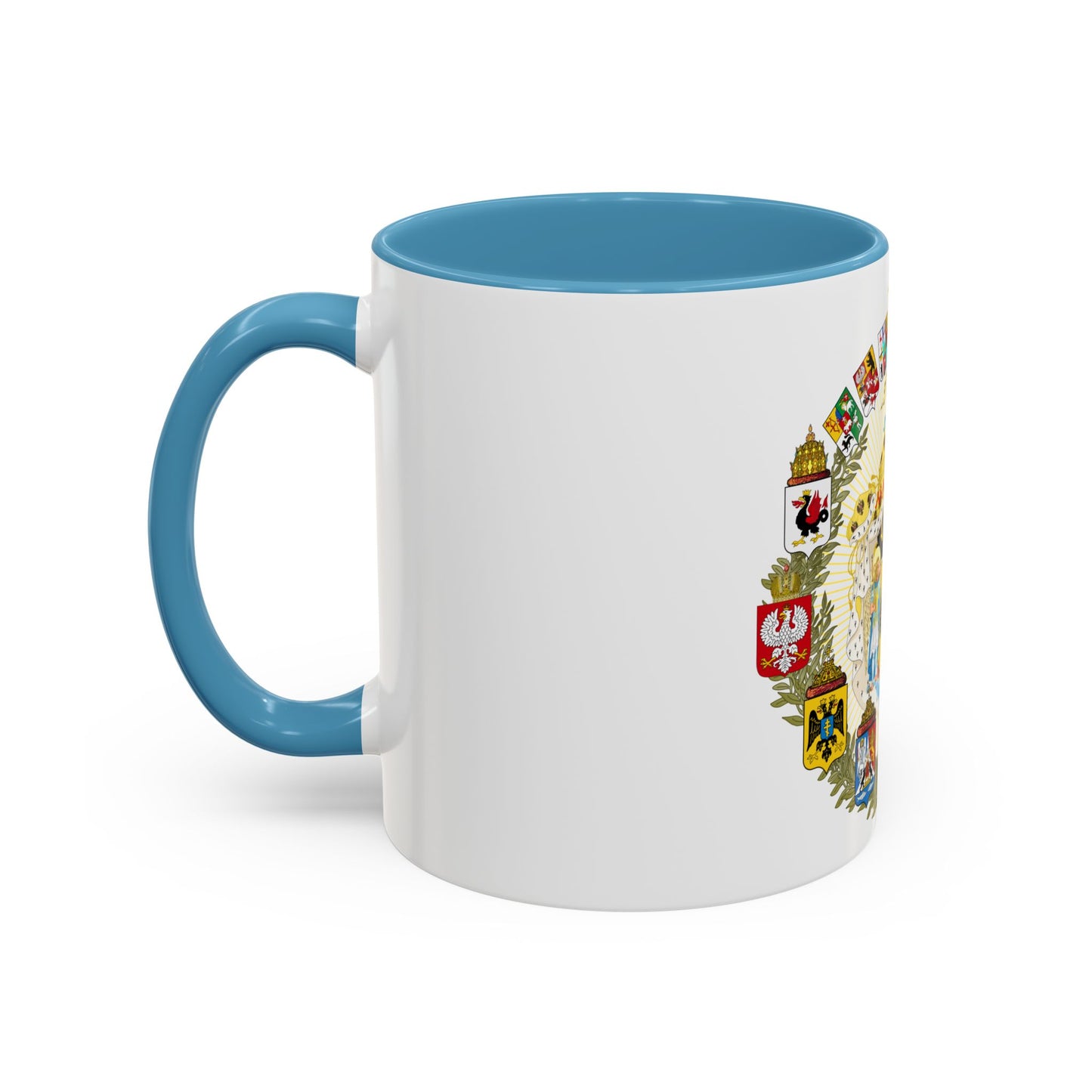 Greater Coat of Arms of the Russian Empire - Accent Coffee Mug
