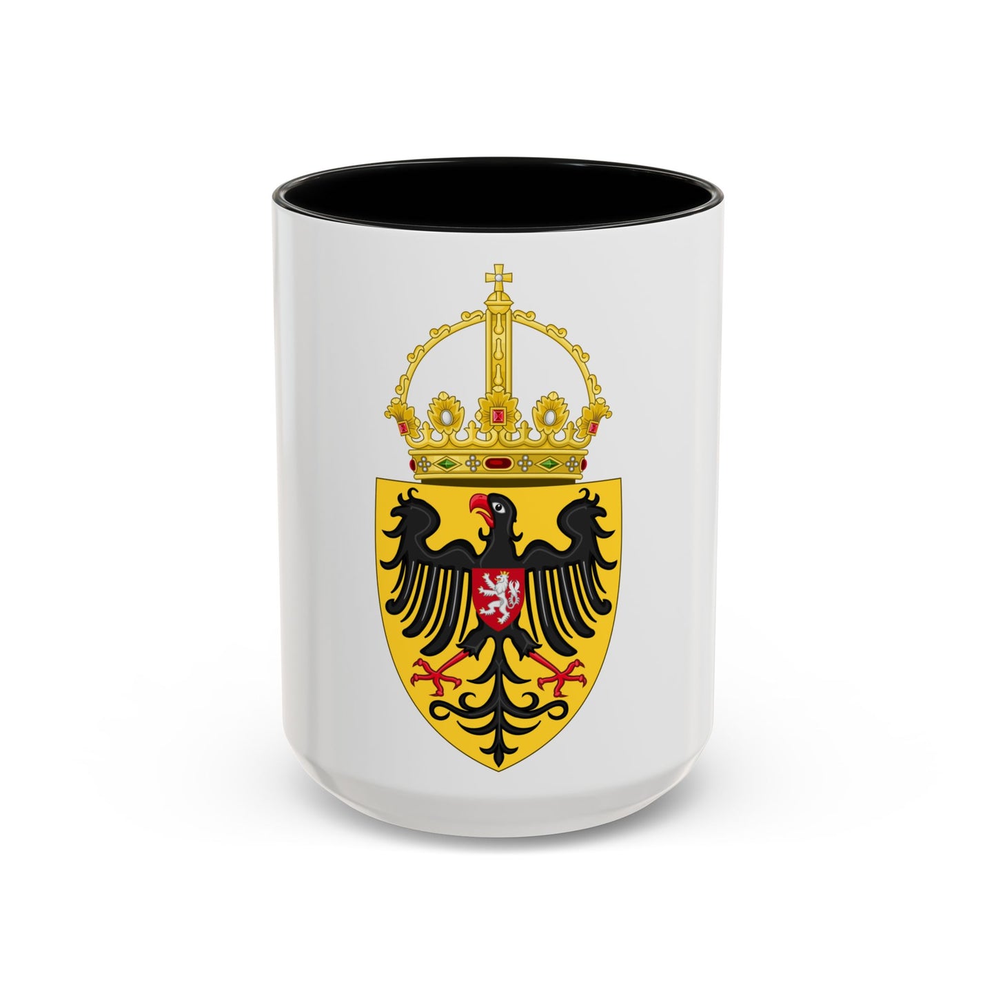 Coat of arms of Charles IV, Holy Roman Emperor - Accent Coffee Mug