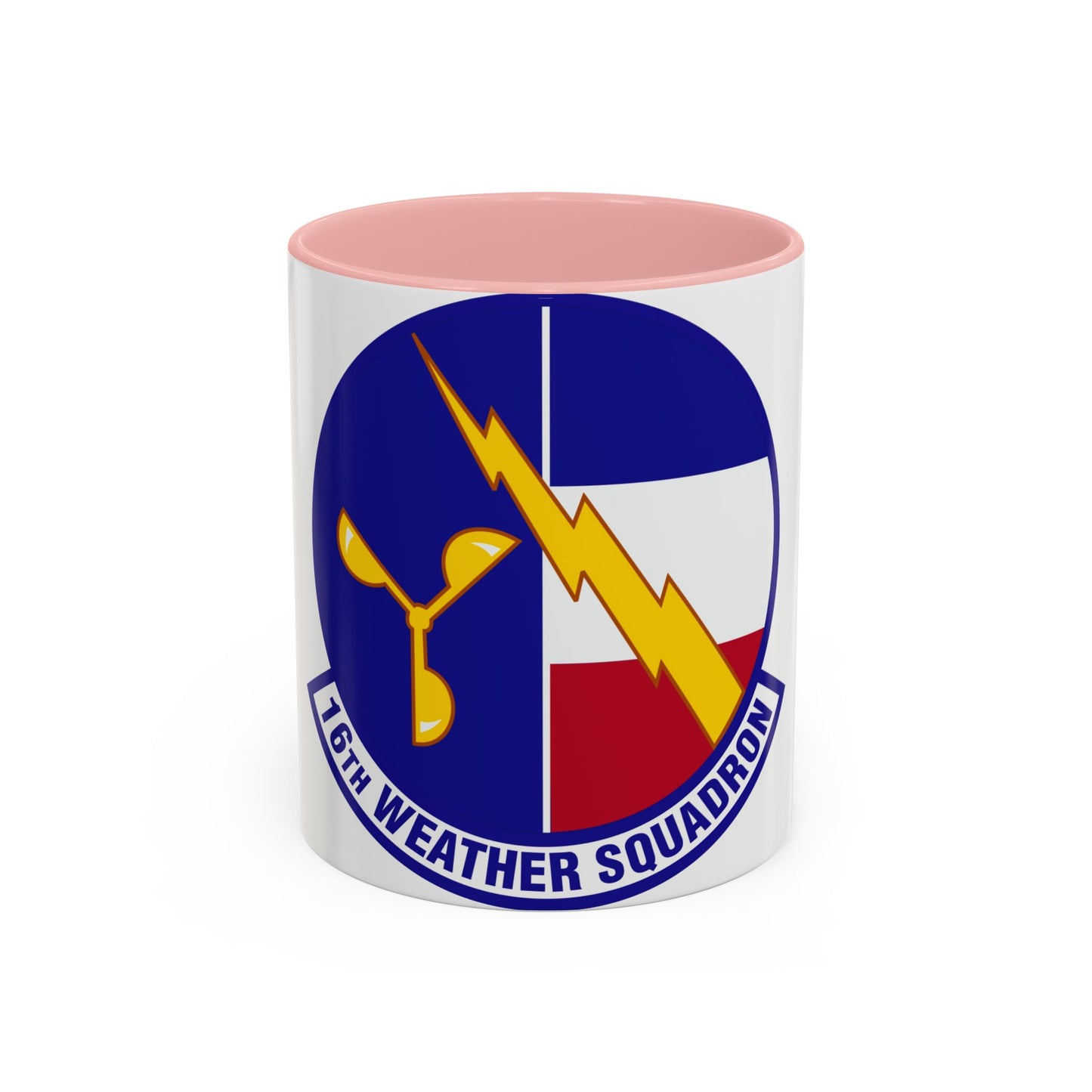16 Weather Squadron AFWA (U.S. Air Force) Accent Coffee Mug
