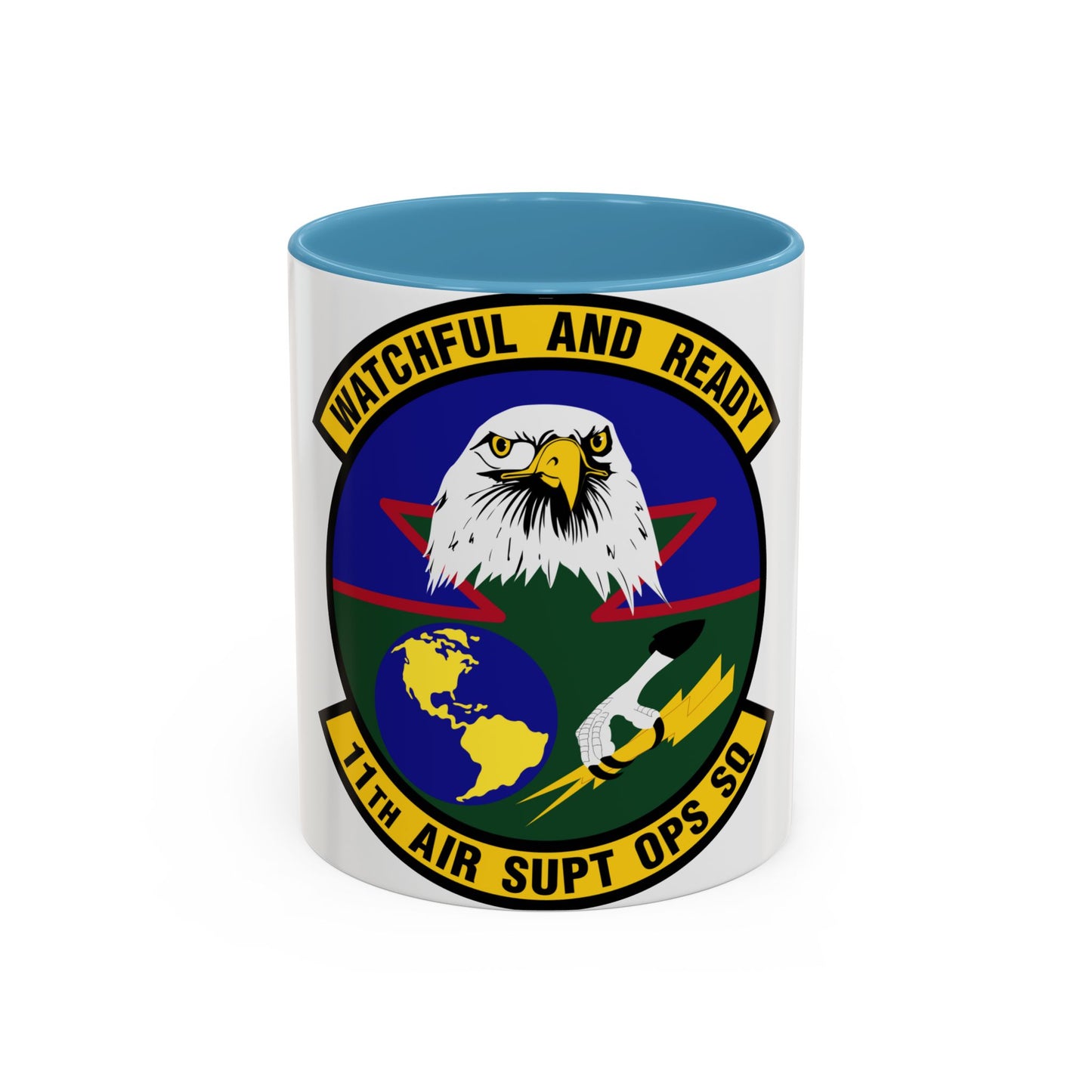 11 Air Support Operations Squadron ACC (U.S. Air Force) Accent Coffee Mug