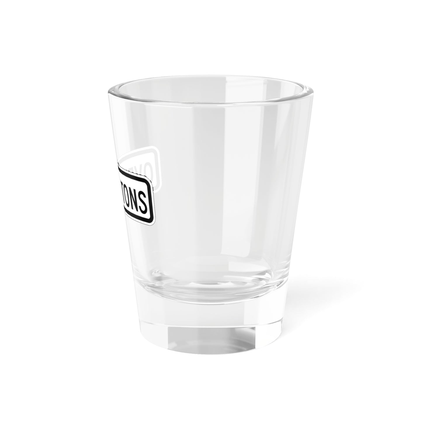 MUTCD-CA R20D-1 (California) (Road Sign) Shot Glass 1.5oz
