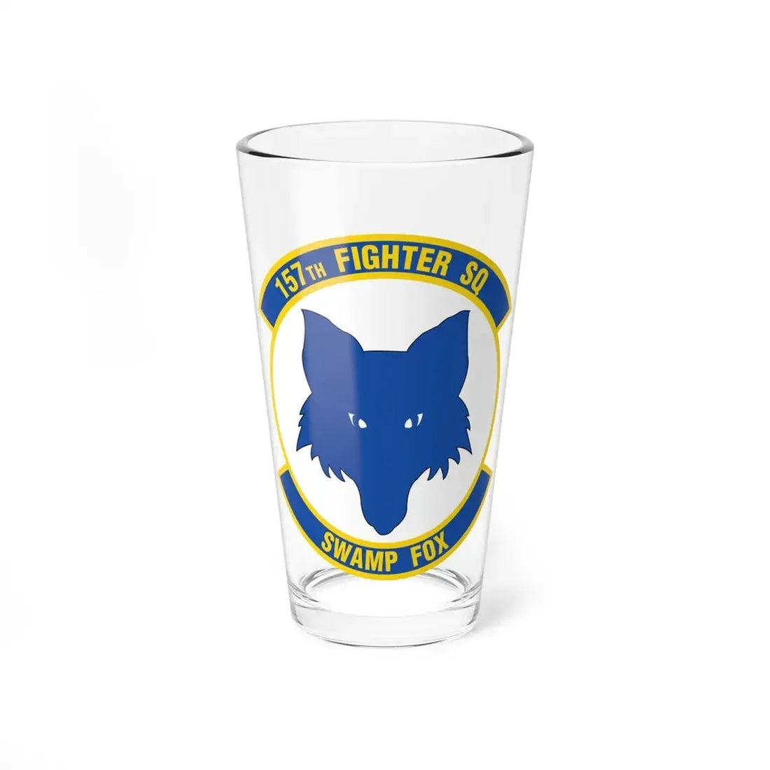 157 Fighter Squadron (U.S. Air Force) Pint Glass 16oz 16oz - Go Mug Yourself