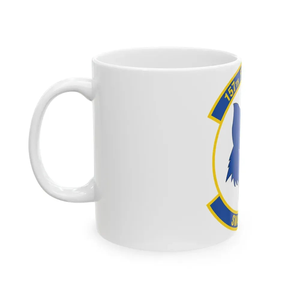157 Fighter Squadron (U.S. Air Force) White Coffee Mug - Go Mug Yourself