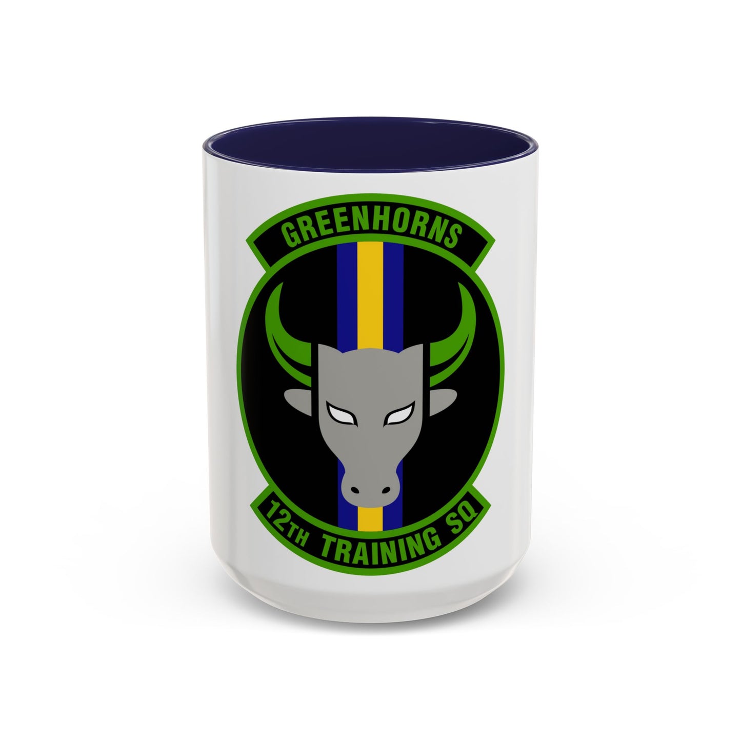 12 Training Sq AETC (U.S. Air Force) Accent Coffee Mug