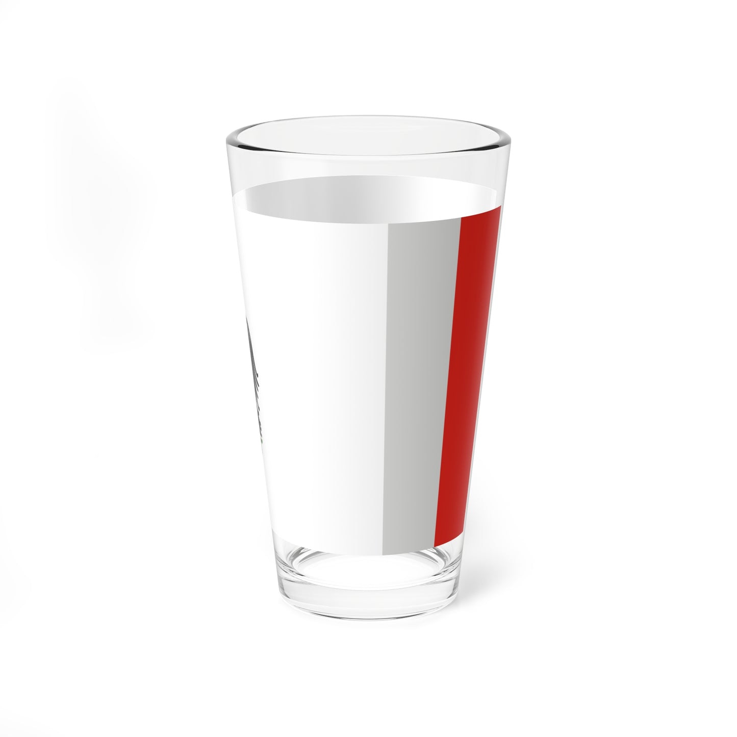 Flag of Mikekaracsonyfa (Hungary) Pint Glass 16oz